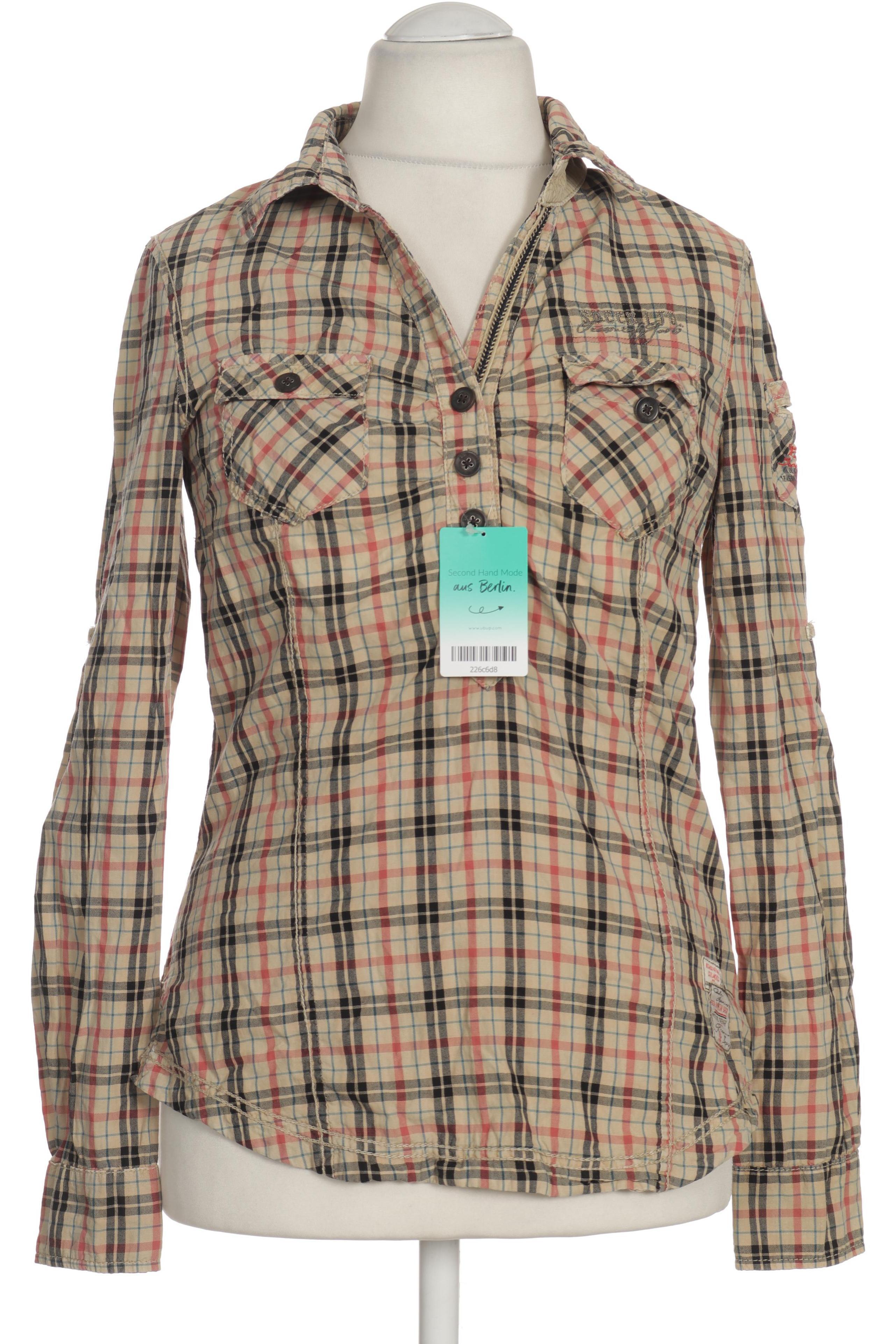 

Soccx Damen Bluse, beige, Gr. 38