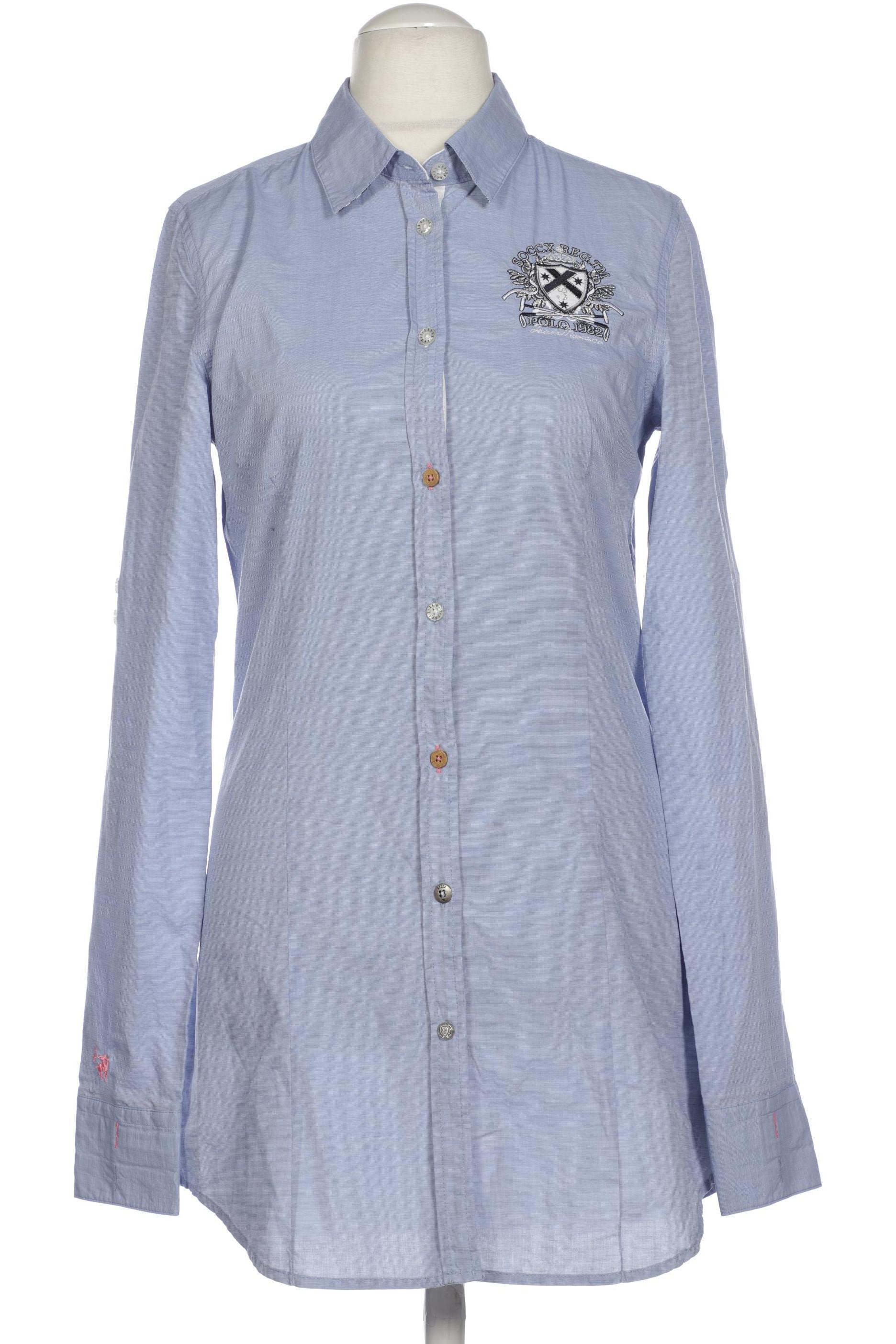 

Soccx Damen Bluse, blau, Gr.