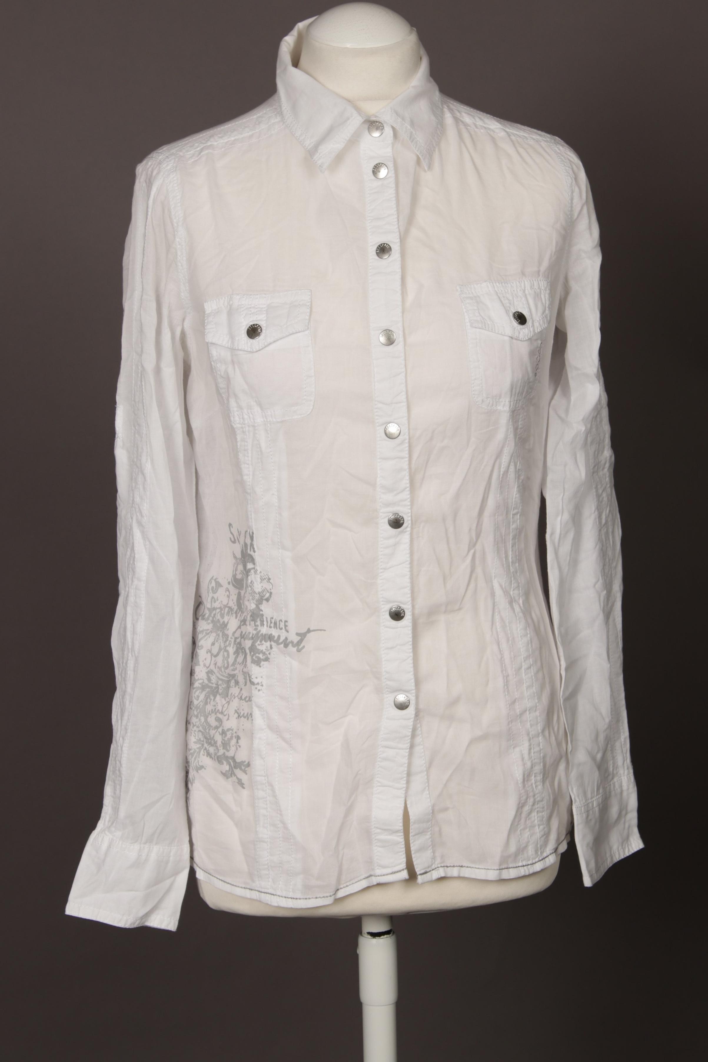 

Soccx Damen Bluse, weiß, Gr.