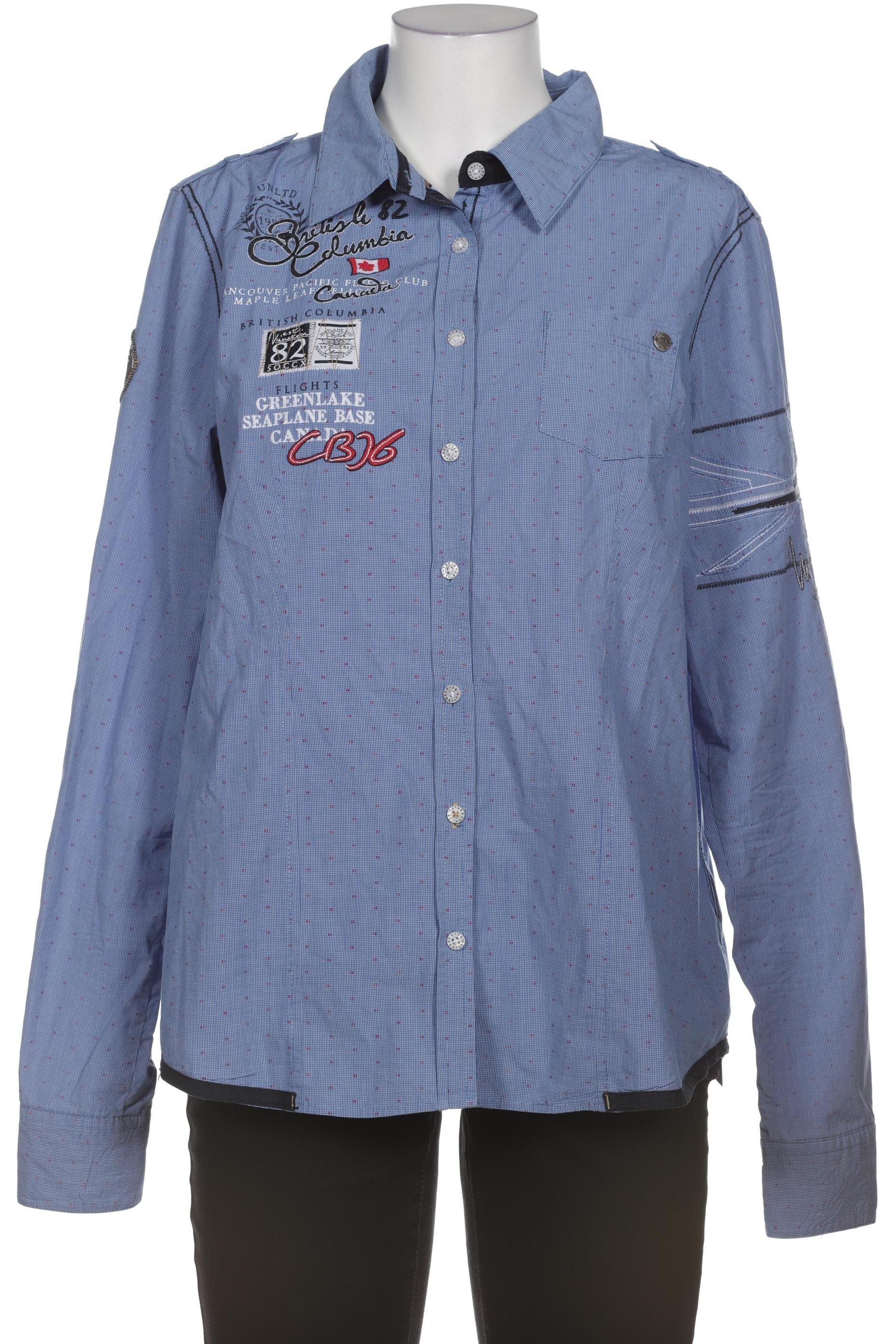 

Soccx Damen Bluse, blau, Gr.