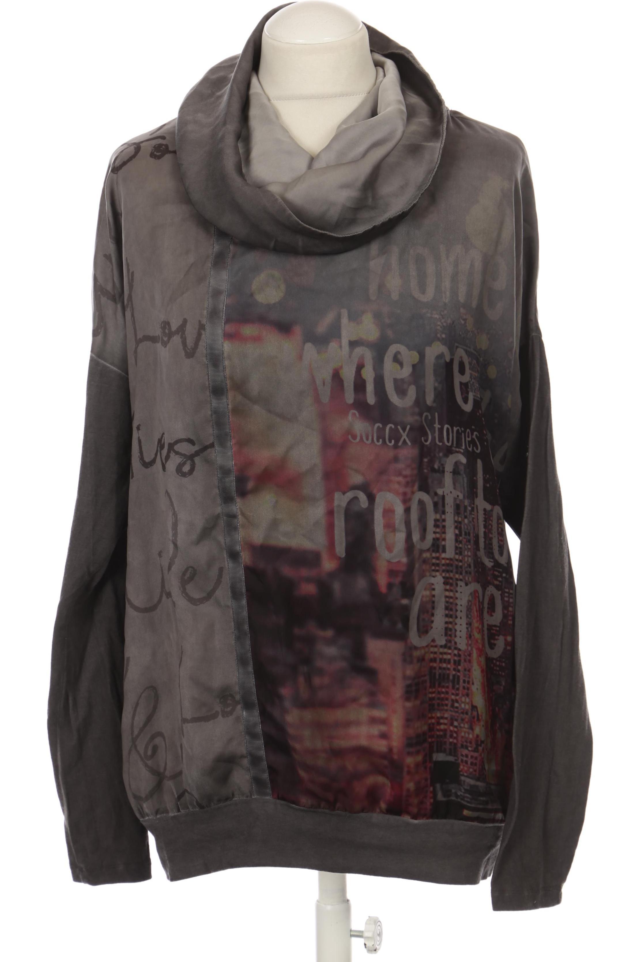 

Soccx Damen Bluse, grau, Gr.