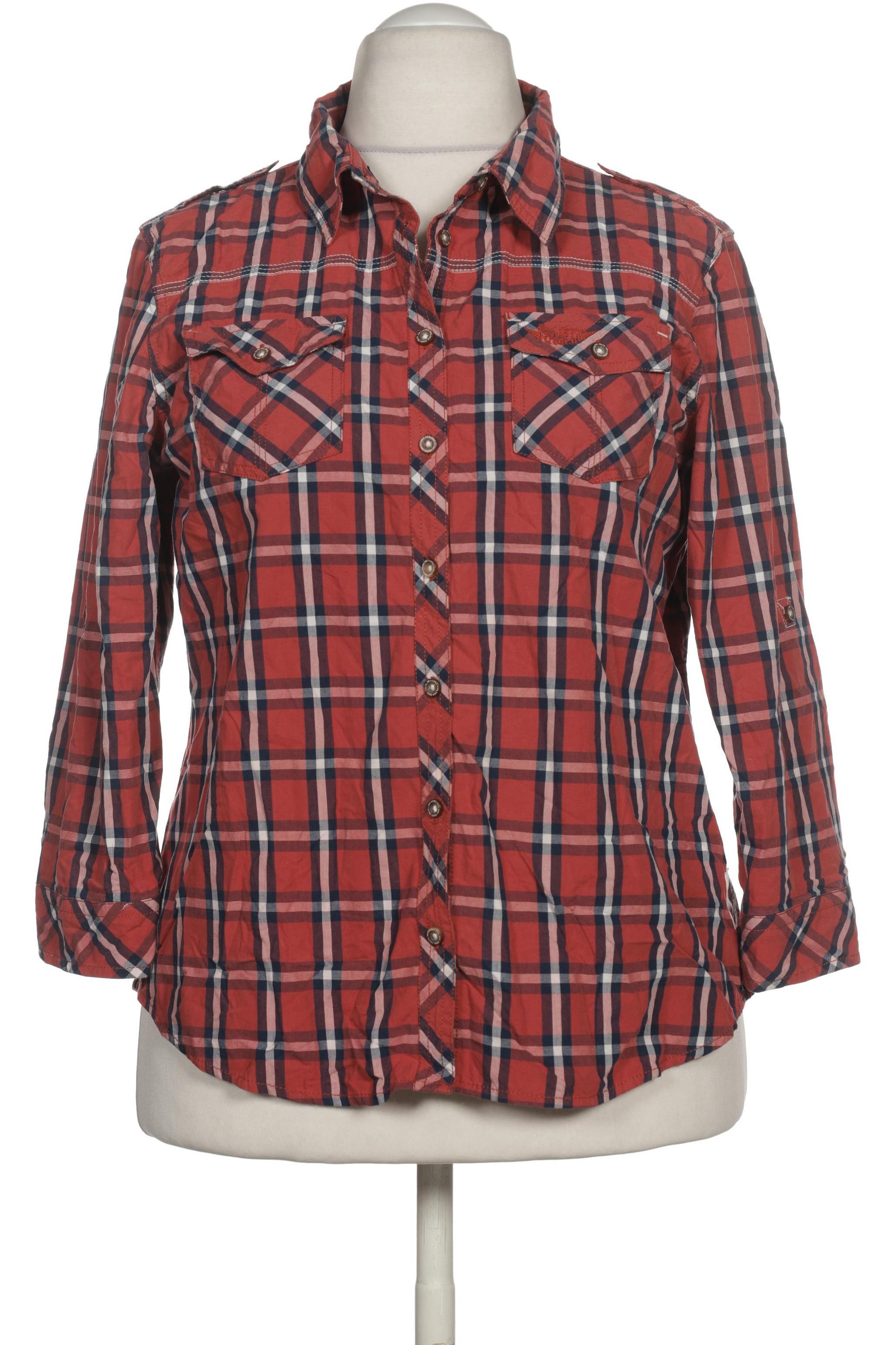 

Soccx Damen Bluse, rot, Gr. 44