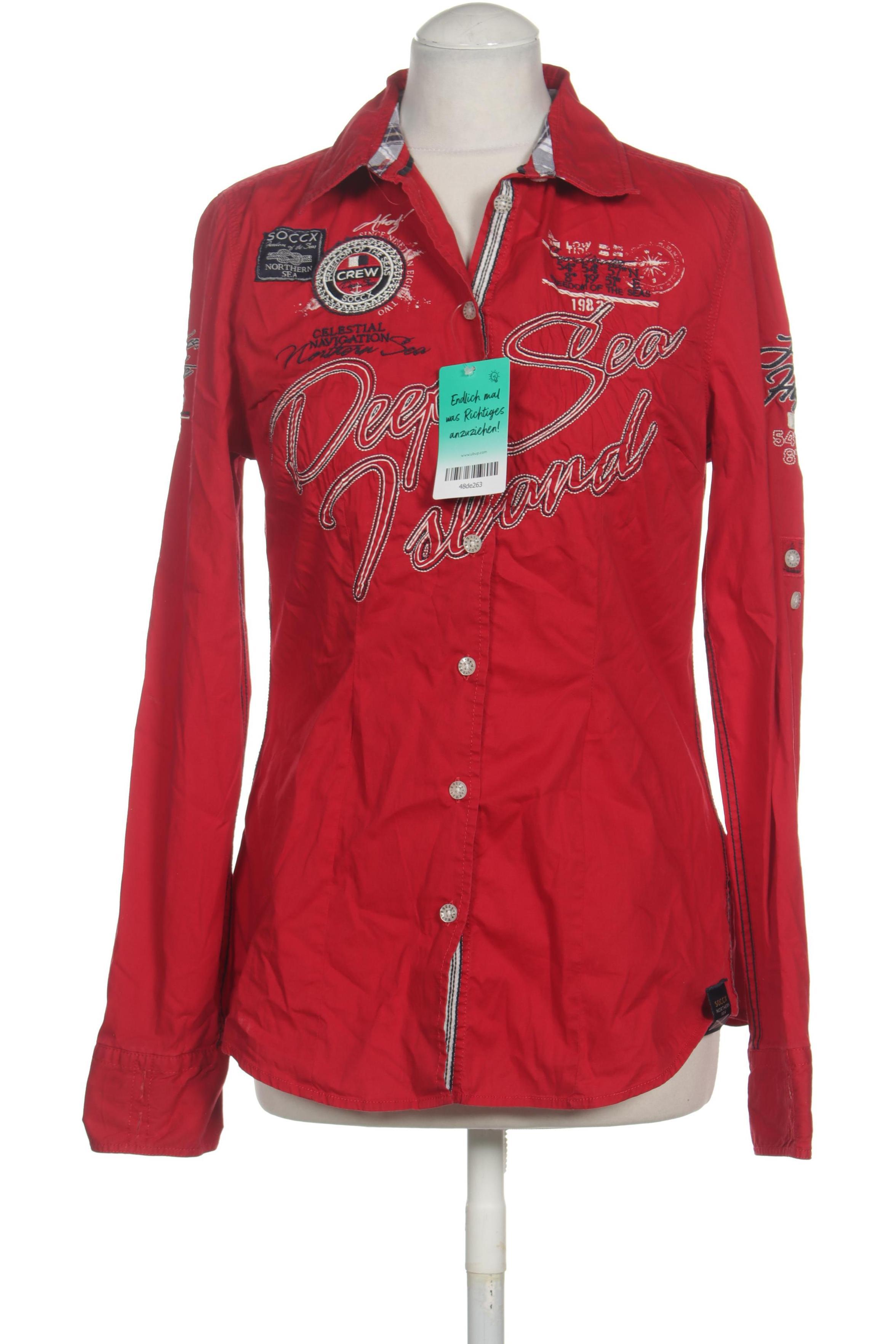 

Soccx Damen Bluse, rot, Gr.