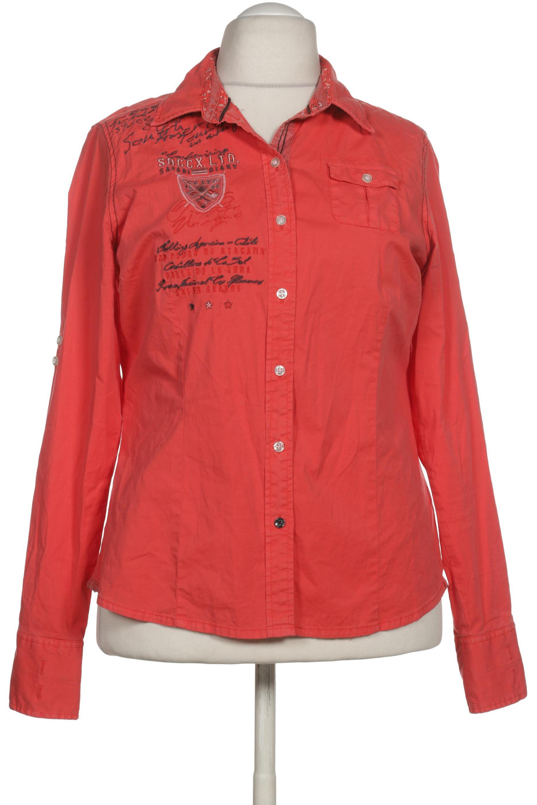 

Soccx Damen Bluse, rot, Gr.
