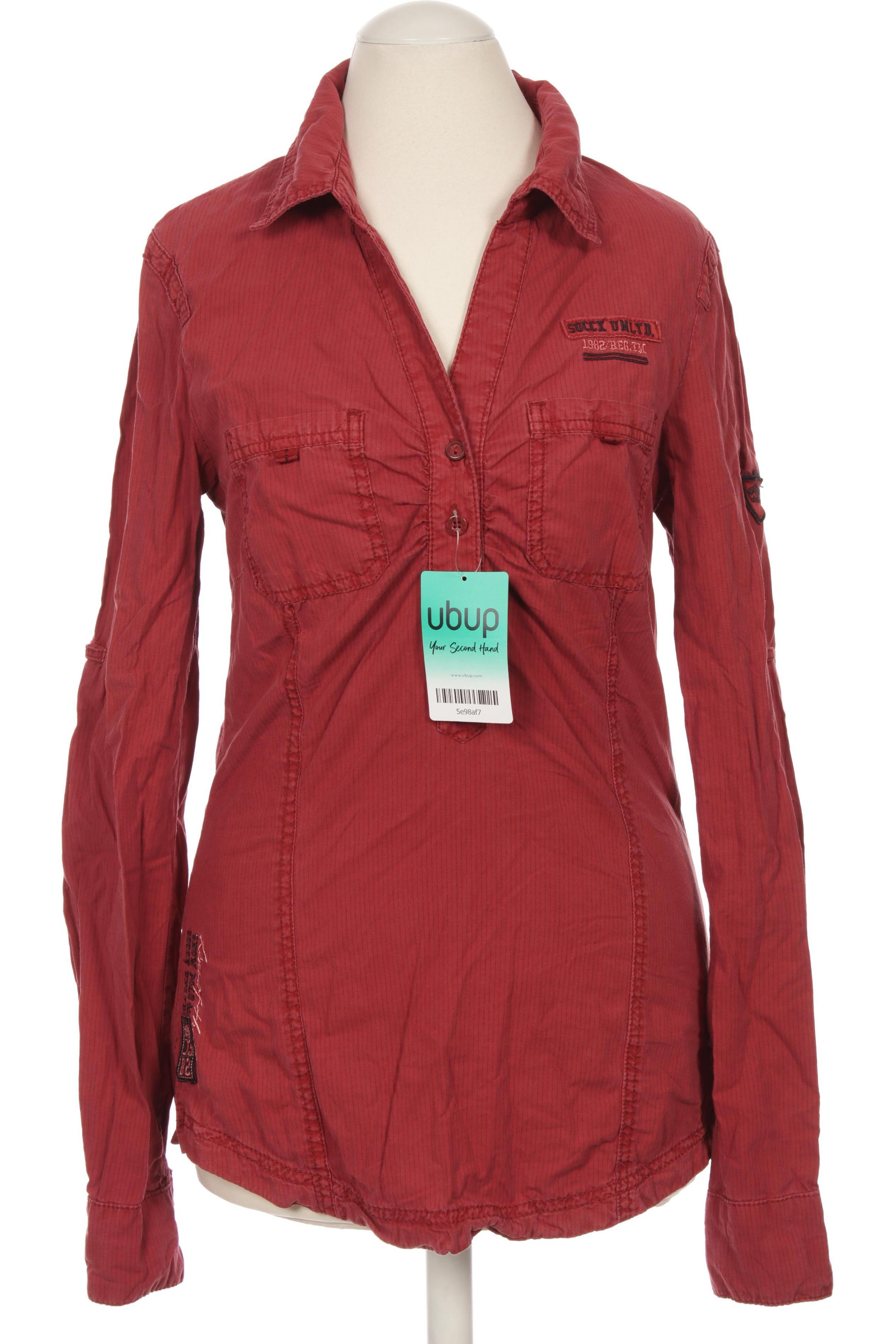 

Soccx Damen Bluse, rot, Gr.