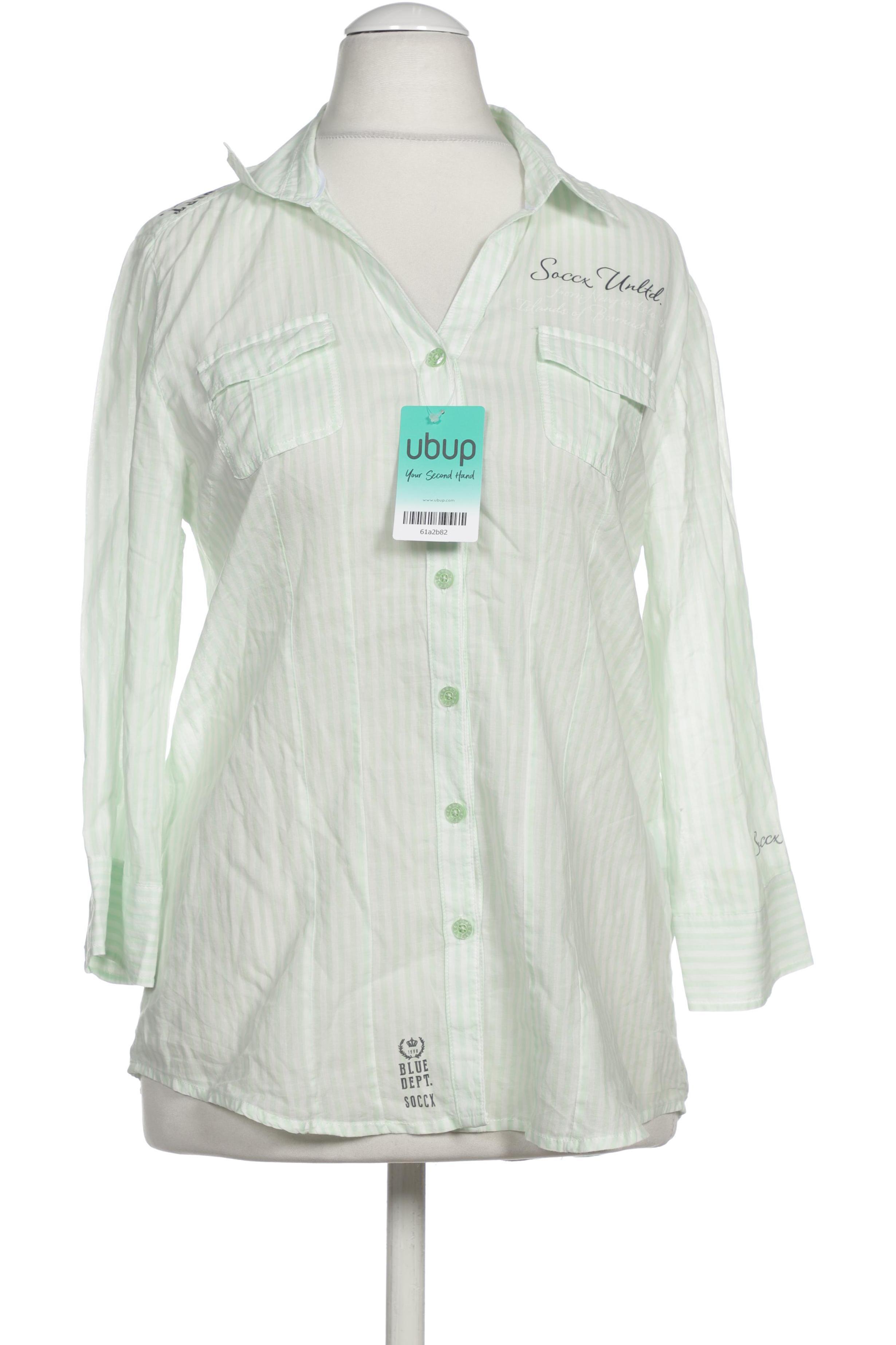 

Soccx Damen Bluse, grün, Gr. 36