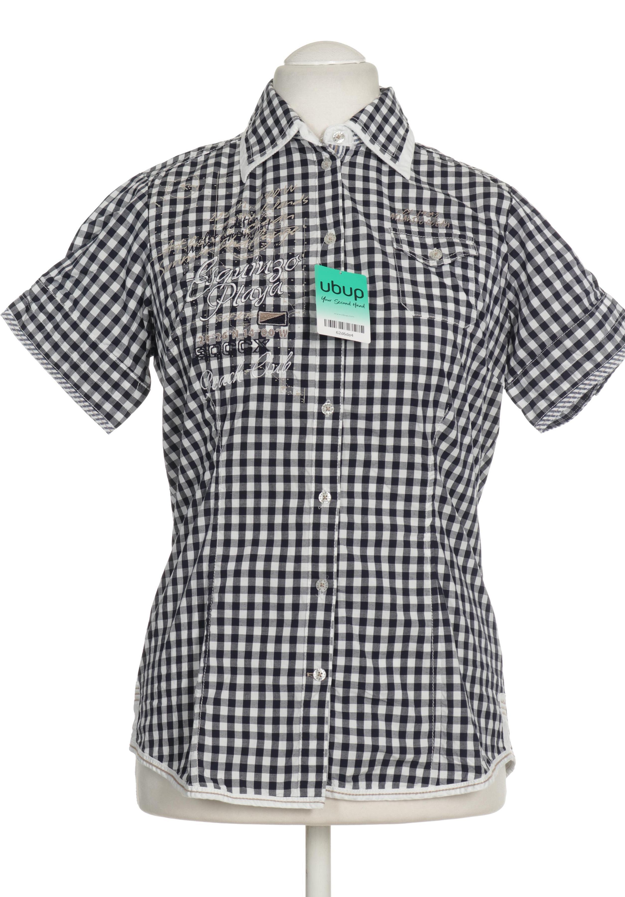 

Soccx Damen Bluse, blau, Gr.