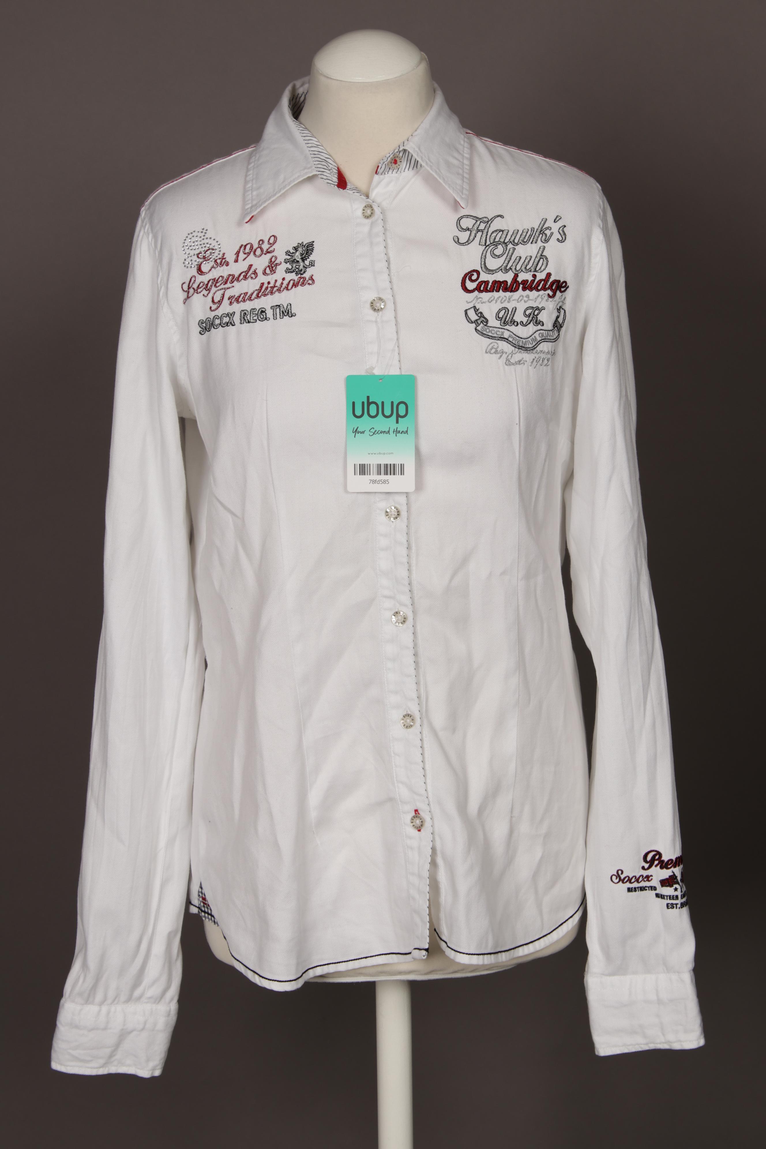 

Soccx Damen Bluse, weiß, Gr.