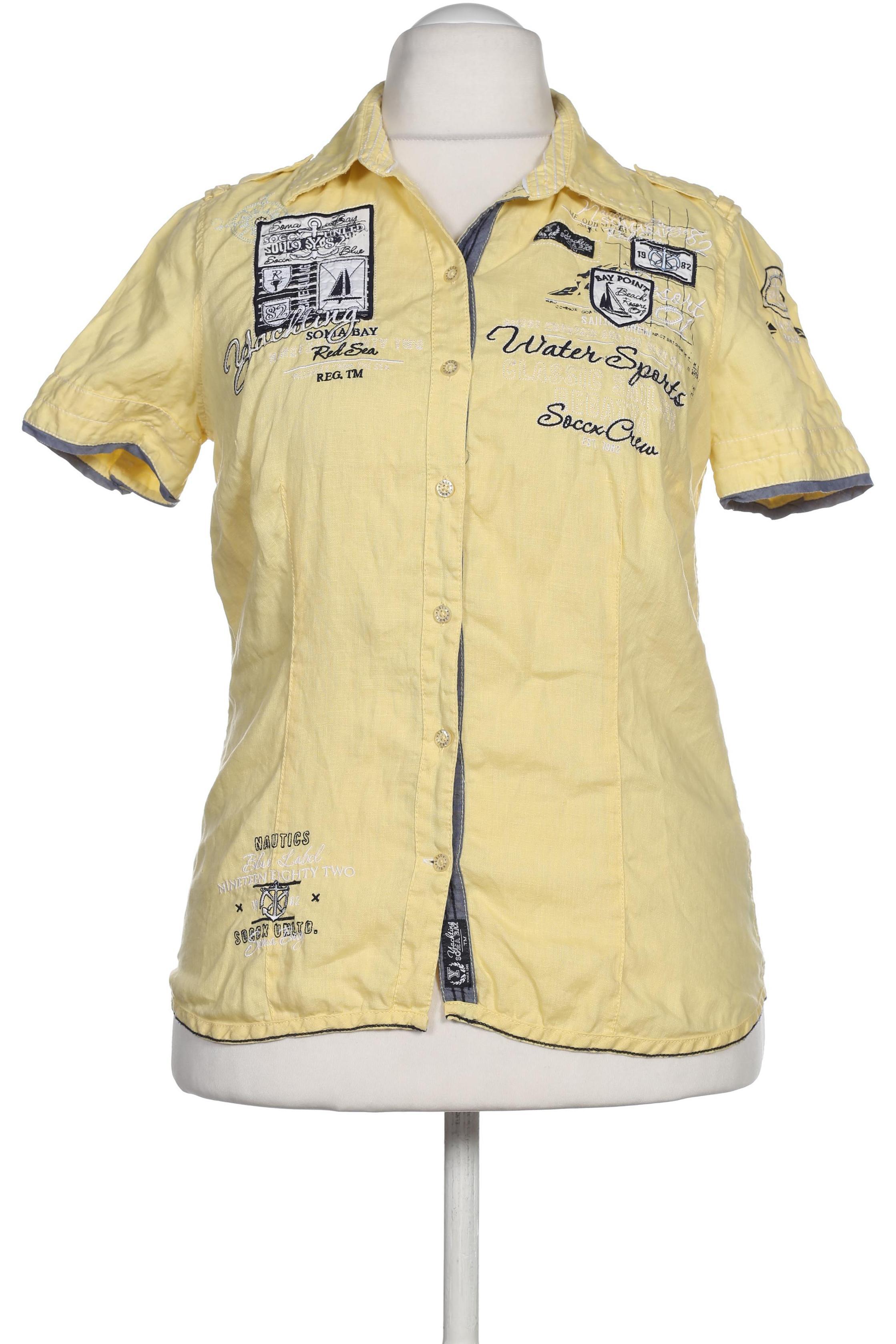 

Soccx Damen Bluse, gelb, Gr.