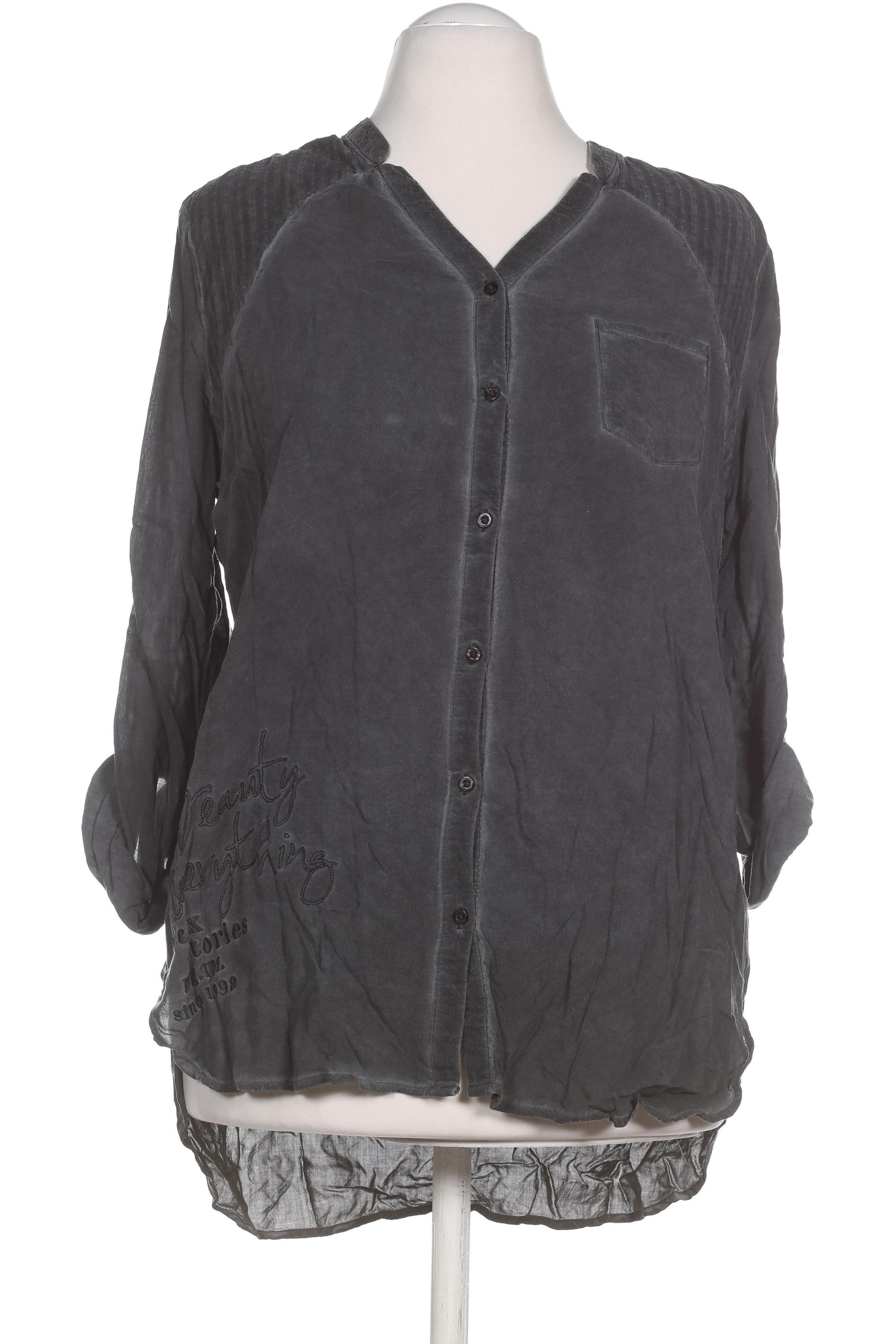 

Soccx Damen Bluse, grau, Gr. 40