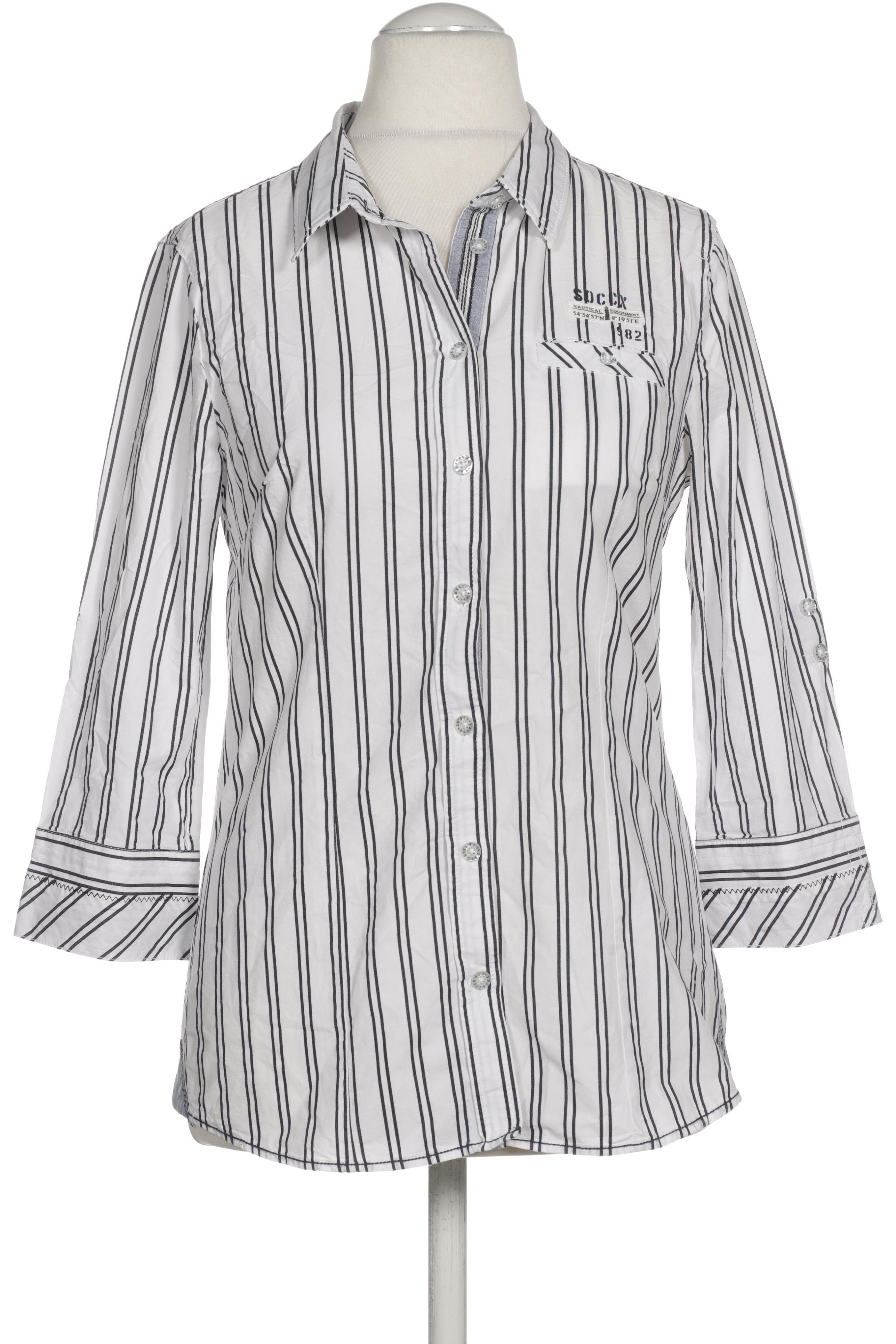 

Soccx Damen Bluse, weiß, Gr. 36