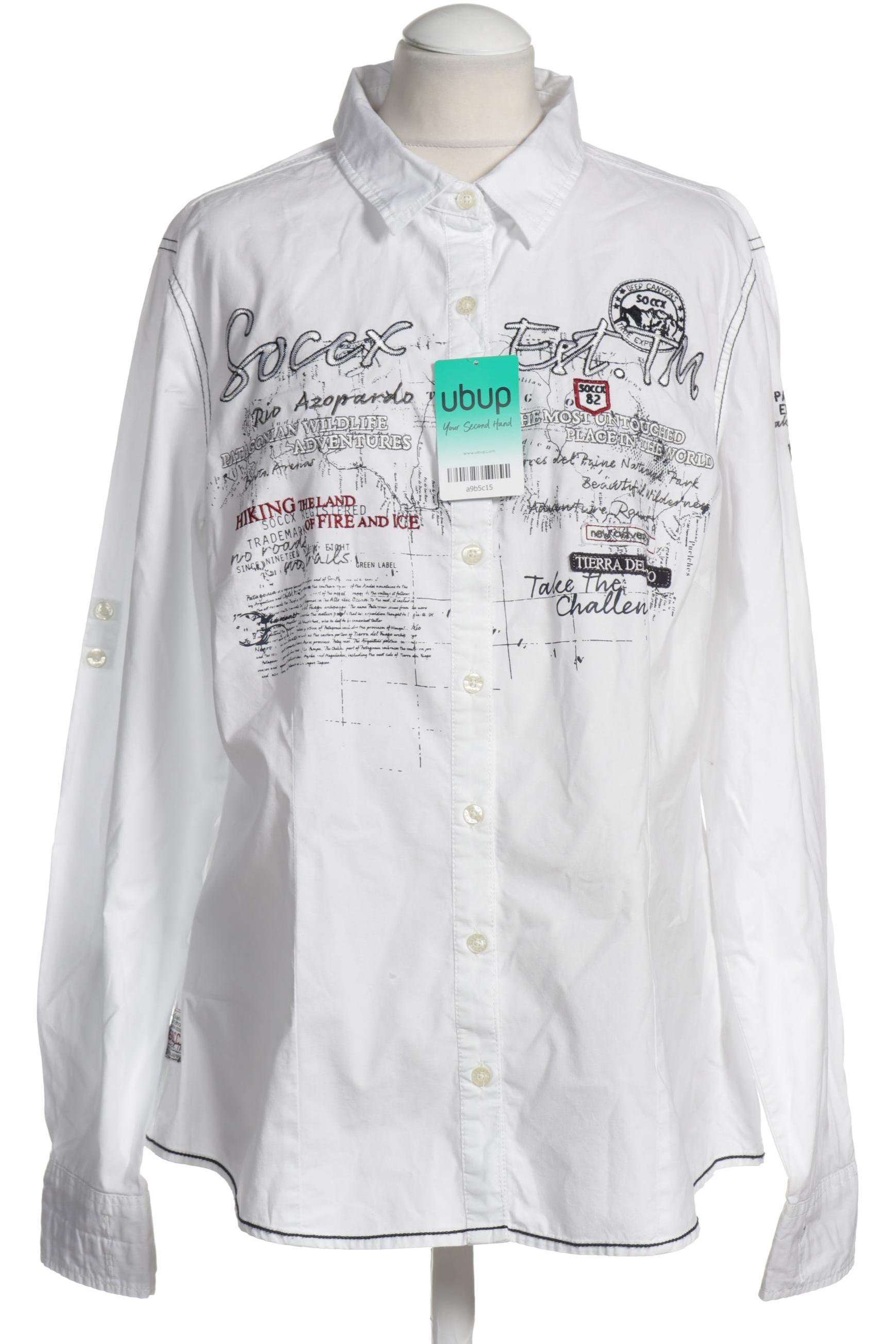 

Soccx Damen Bluse, weiß, Gr.