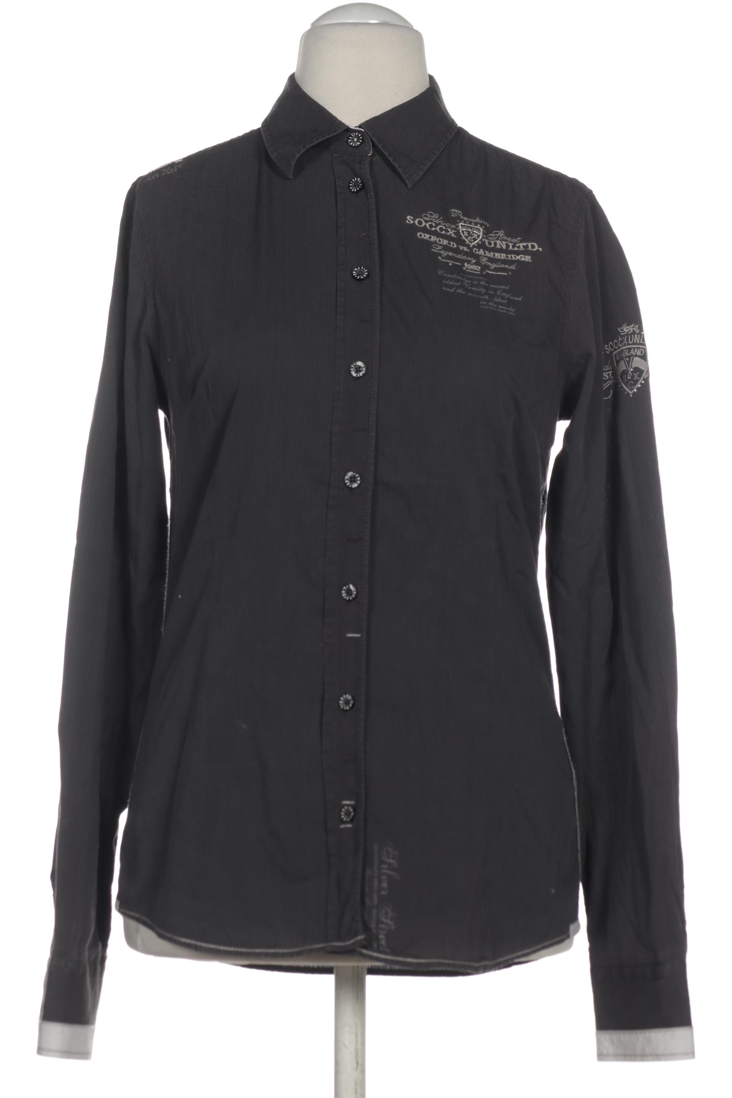 

Soccx Damen Bluse, grau, Gr.