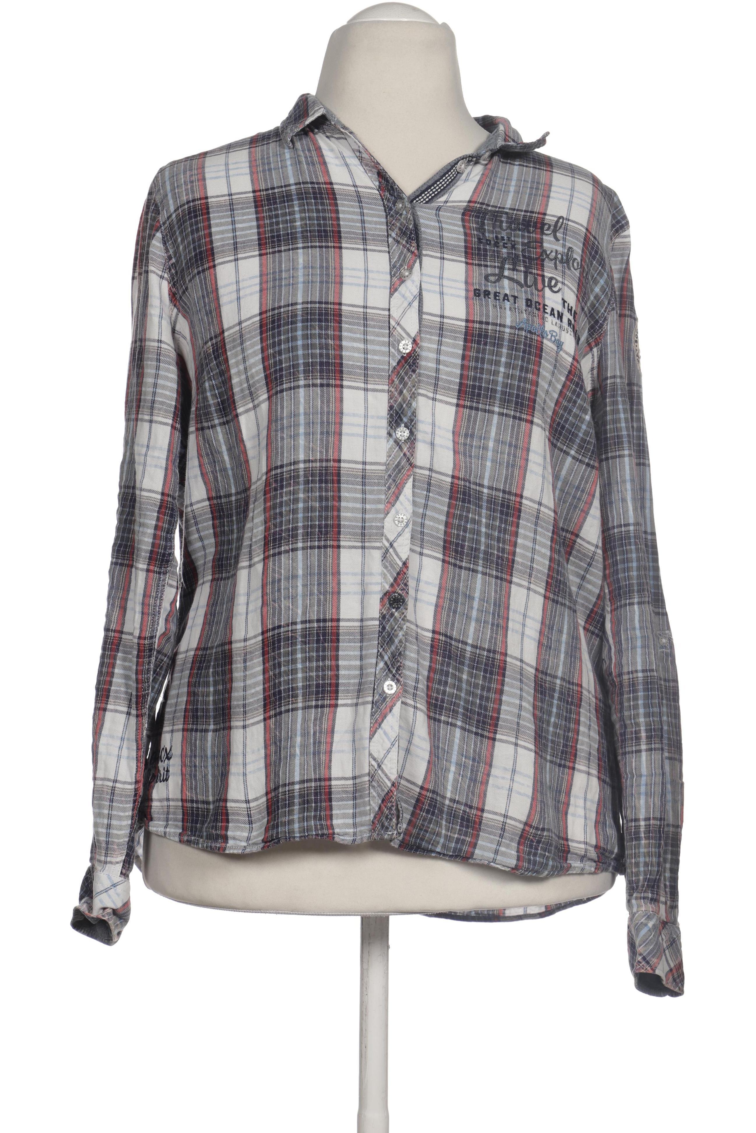 

Soccx Damen Bluse, blau, Gr.