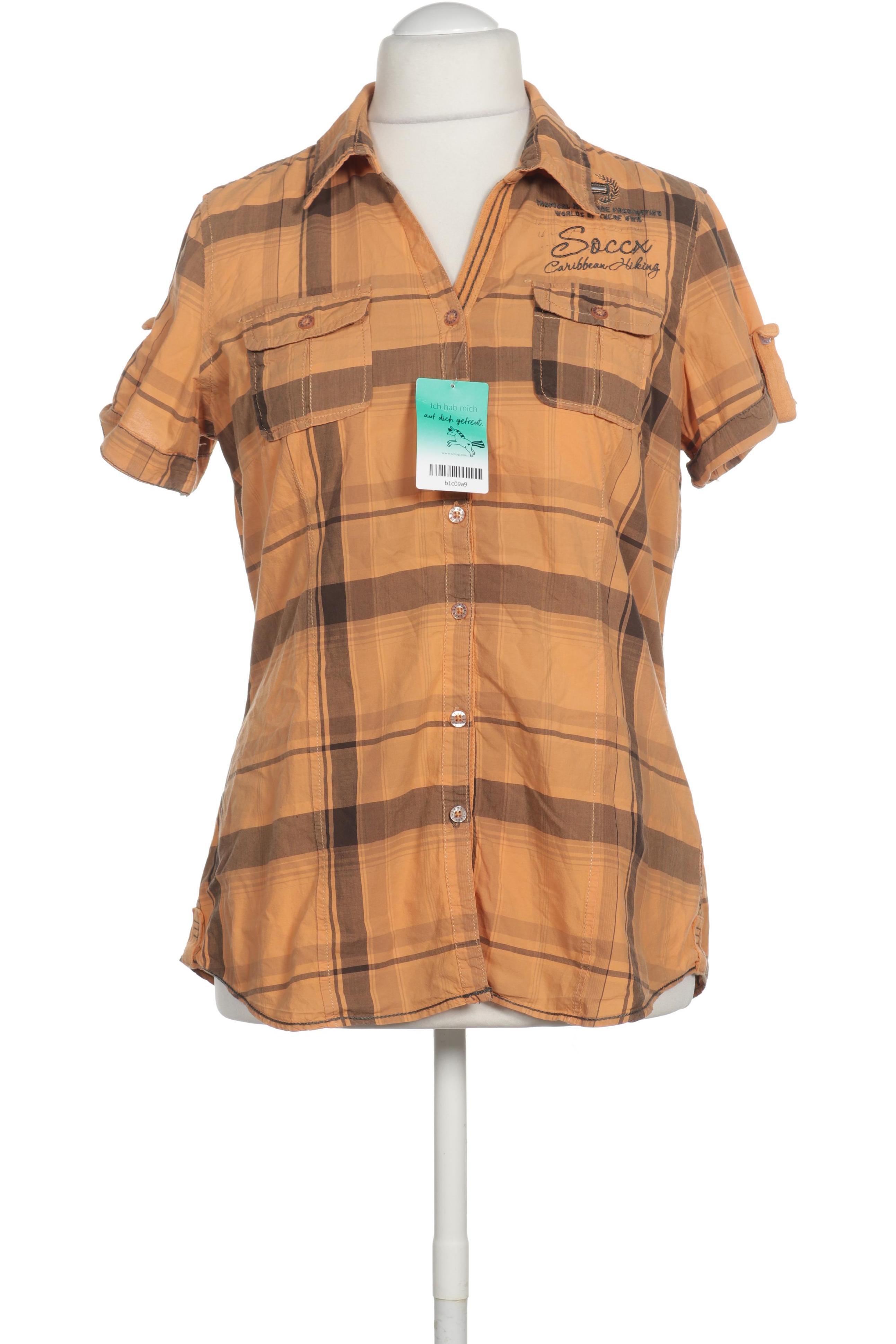 

Soccx Damen Bluse, orange, Gr. 42