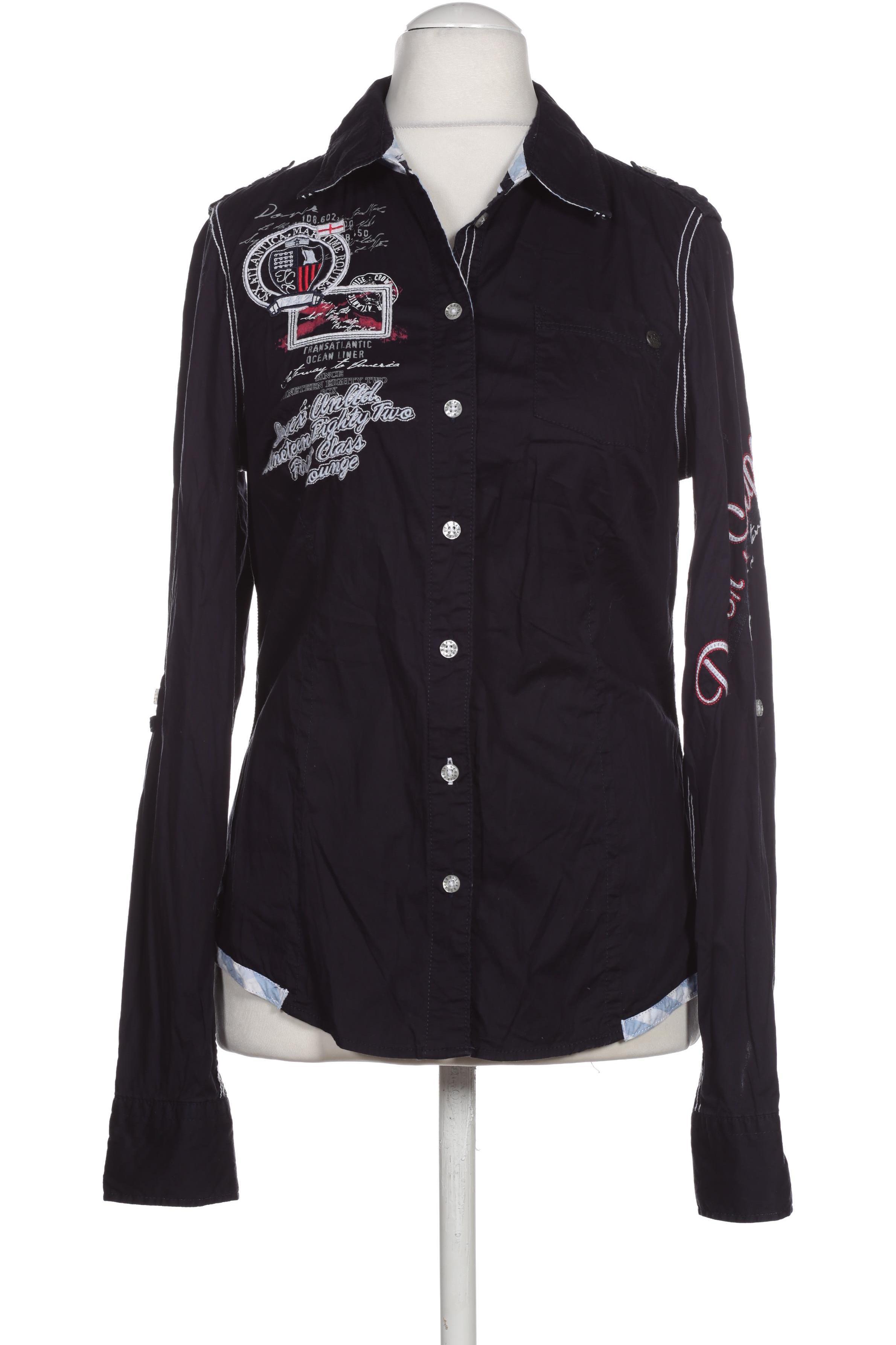 

Soccx Damen Bluse, blau, Gr.