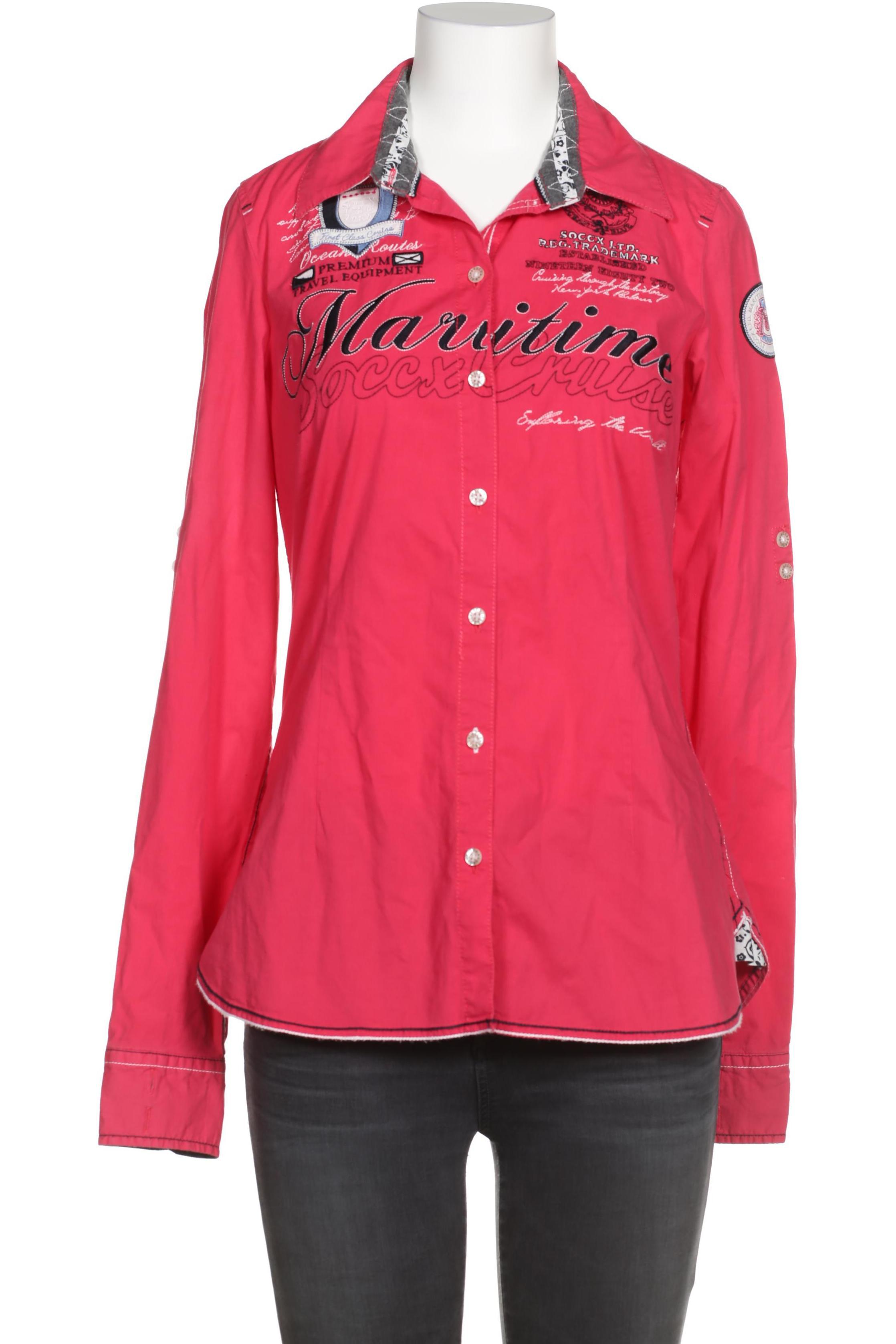 

Soccx Damen Bluse, pink, Gr.