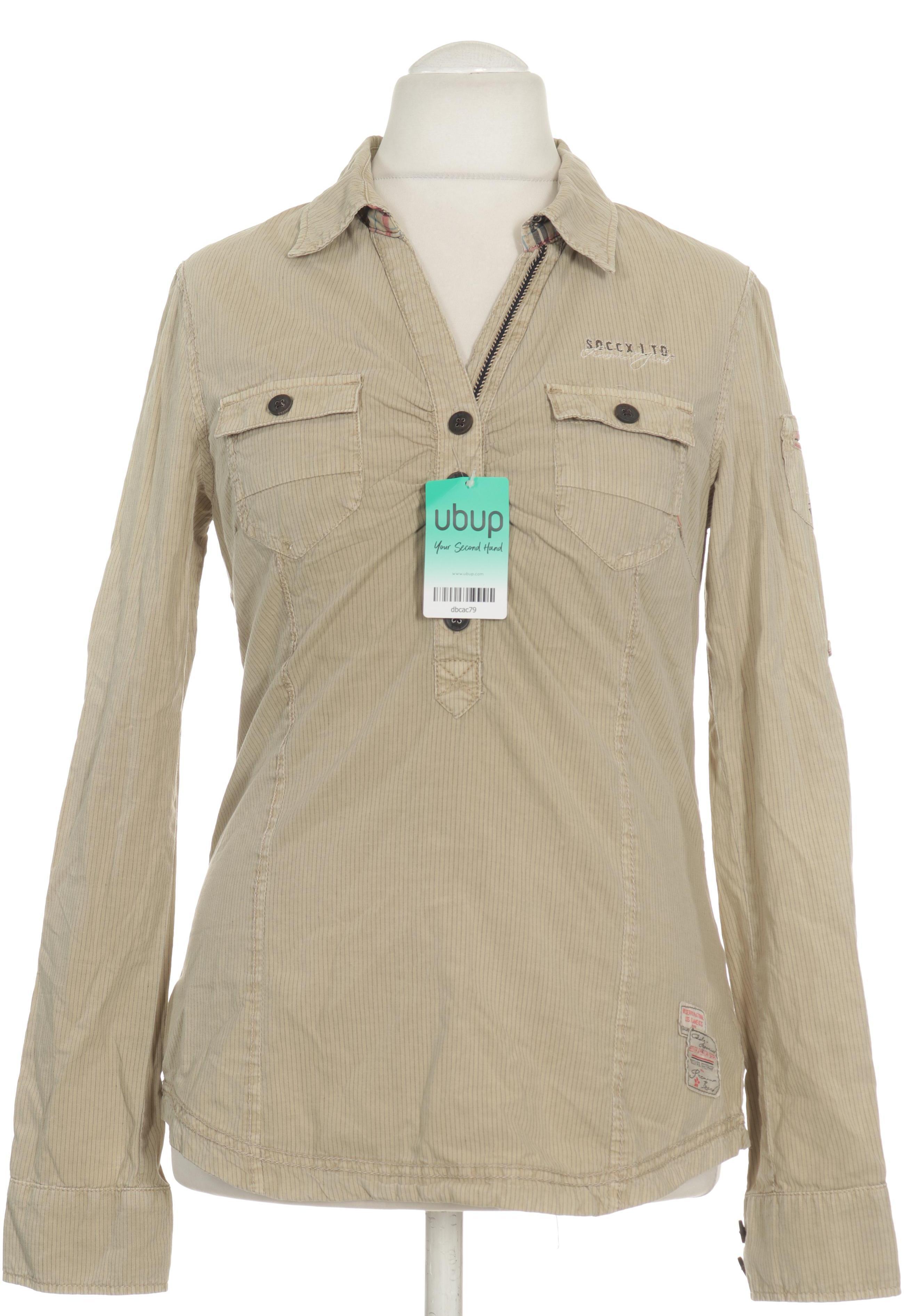 

Soccx Damen Bluse, beige, Gr.