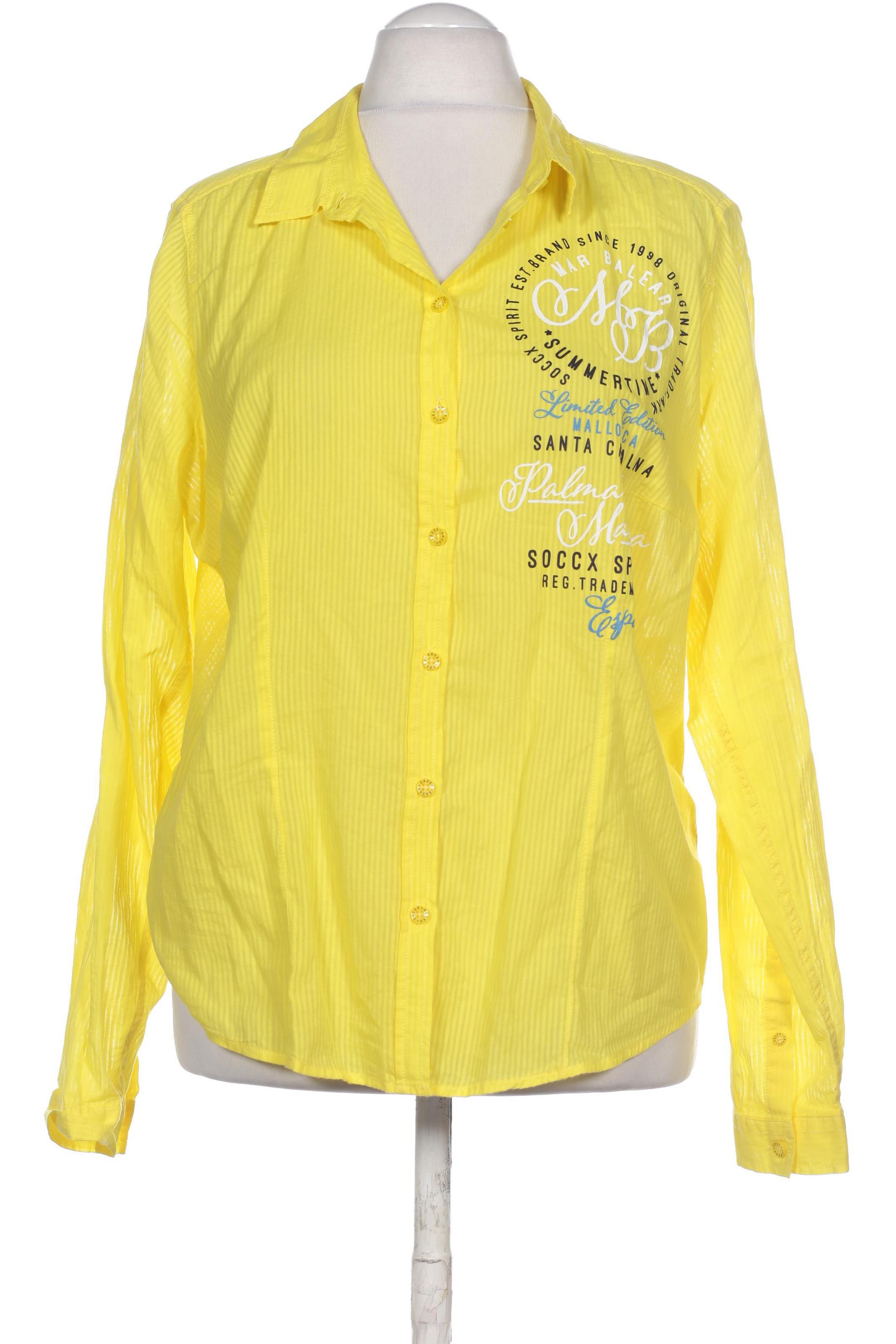 

Soccx Damen Bluse, gelb, Gr. 44