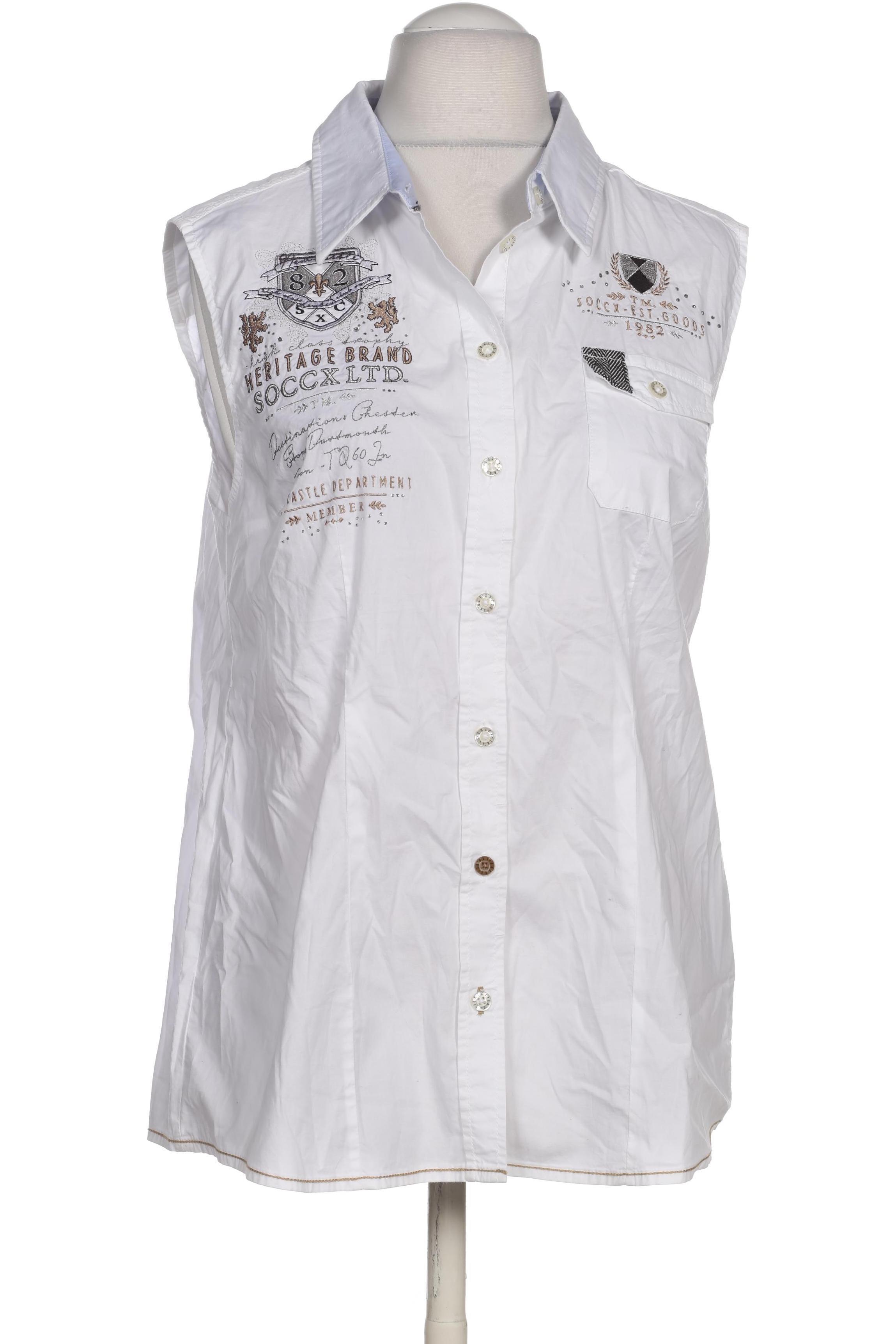 

Soccx Damen Bluse, weiß, Gr.