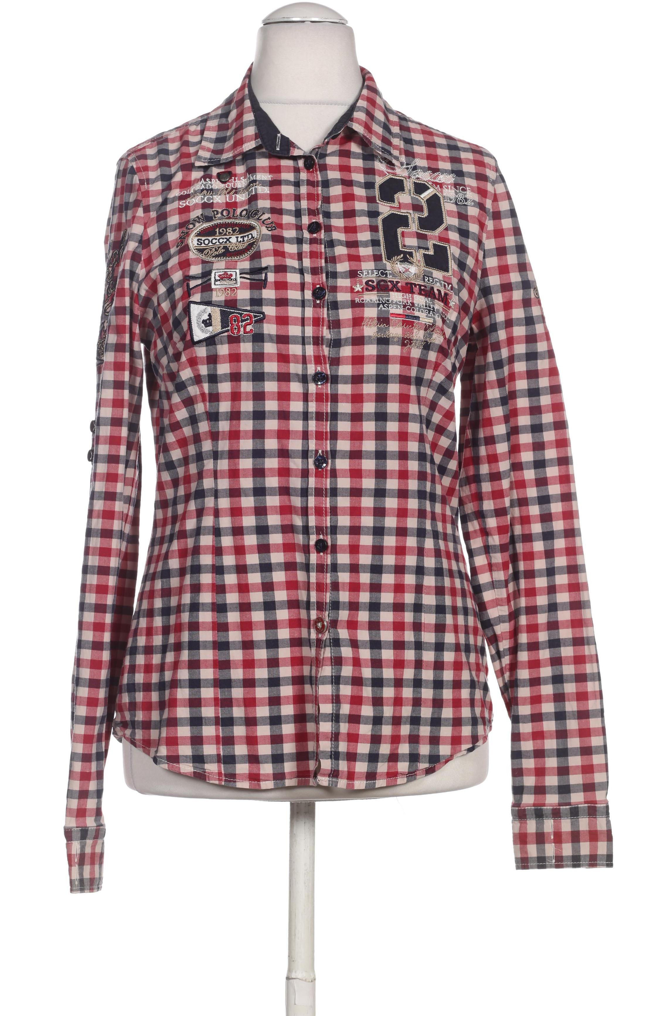 

Soccx Damen Bluse, rot, Gr.