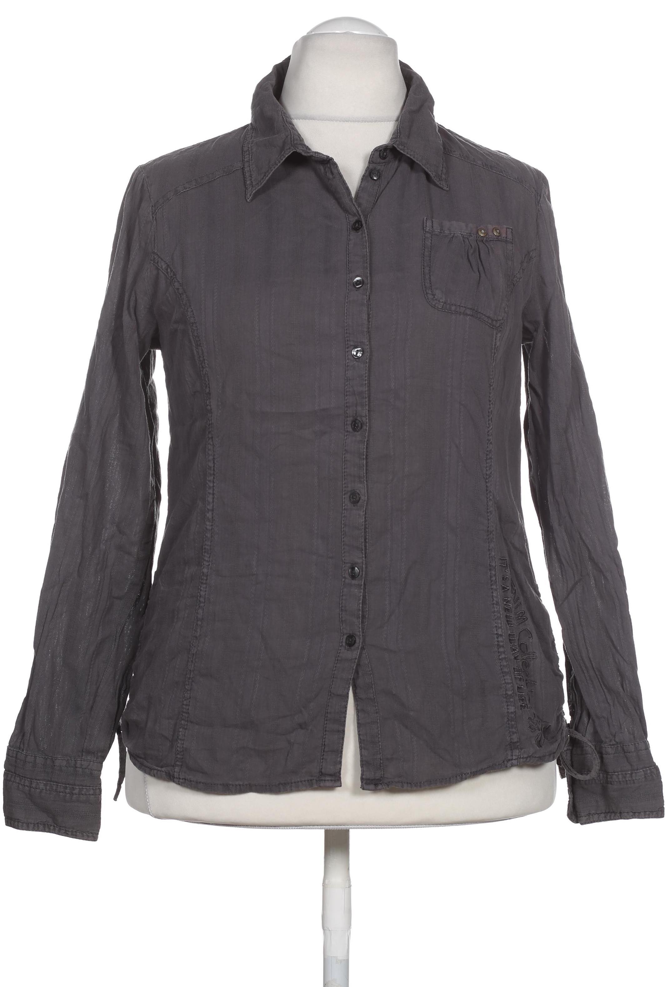 

Soccx Damen Bluse, grau, Gr. 42