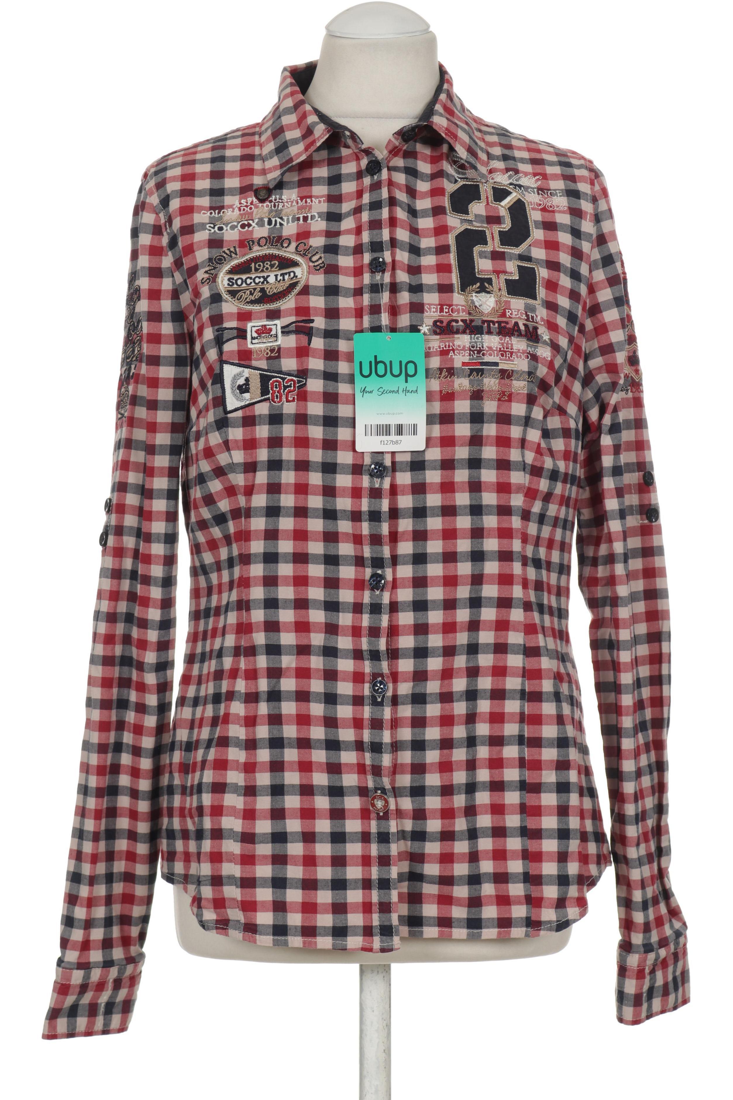 

Soccx Damen Bluse, rot, Gr.