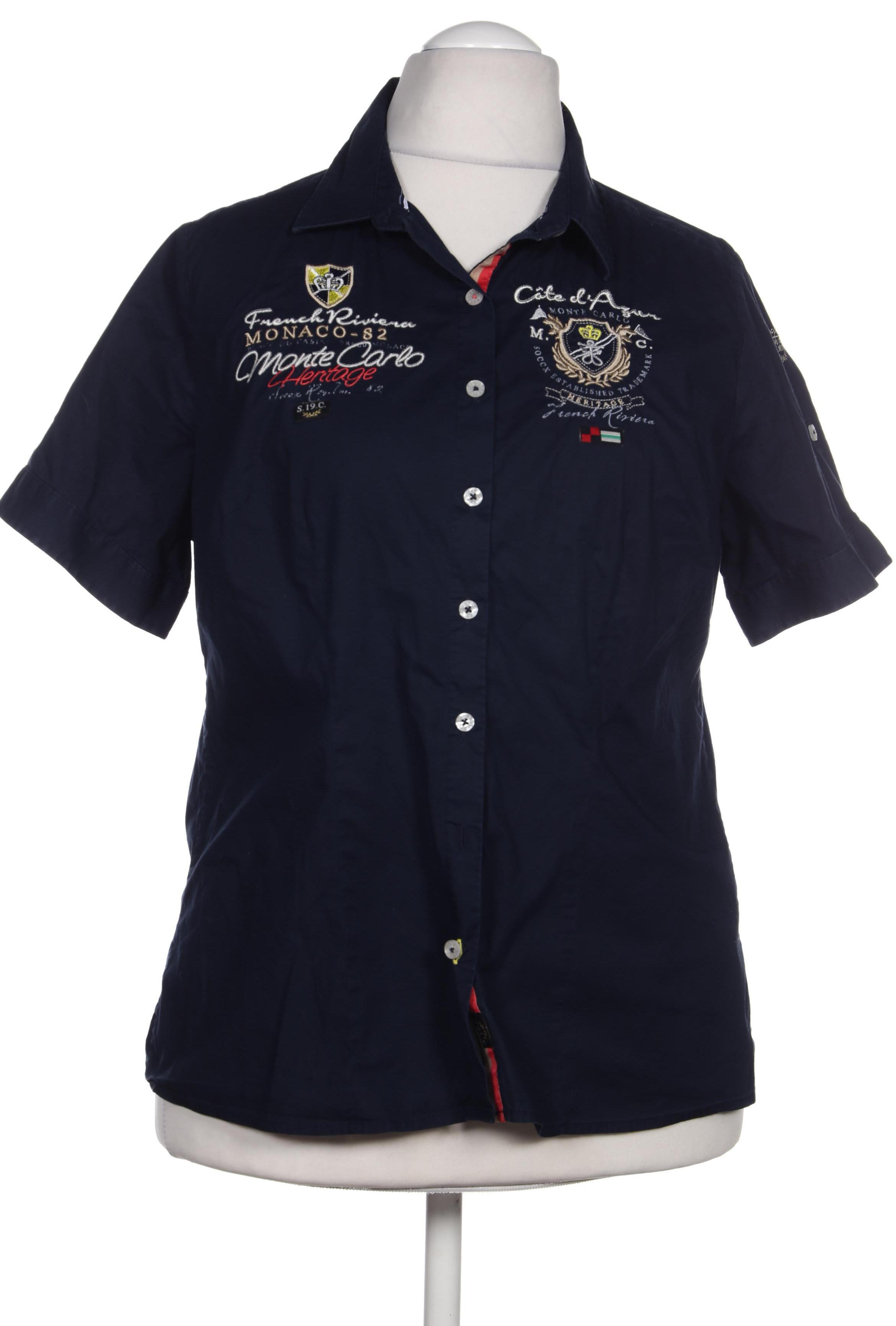 

Soccx Damen Bluse, blau, Gr.