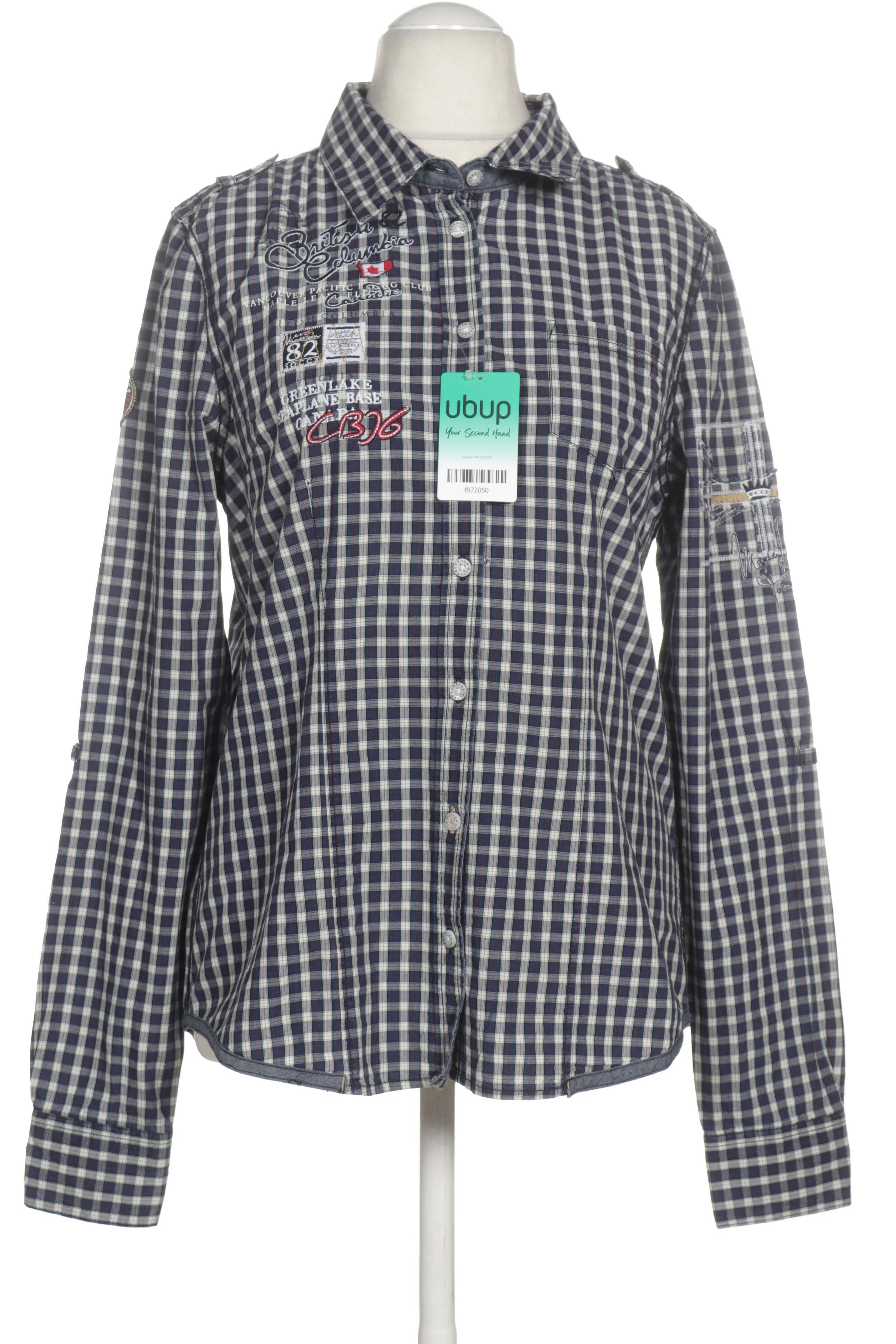 

Soccx Damen Bluse, blau, Gr.