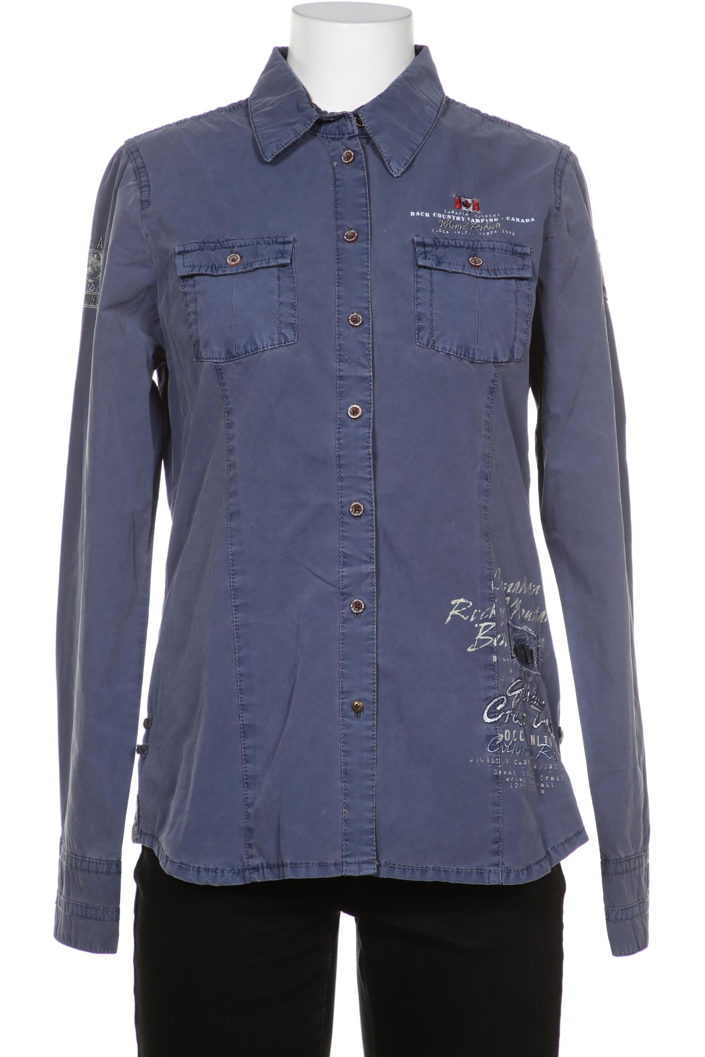 

Soccx Damen Bluse, blau, Gr. 40