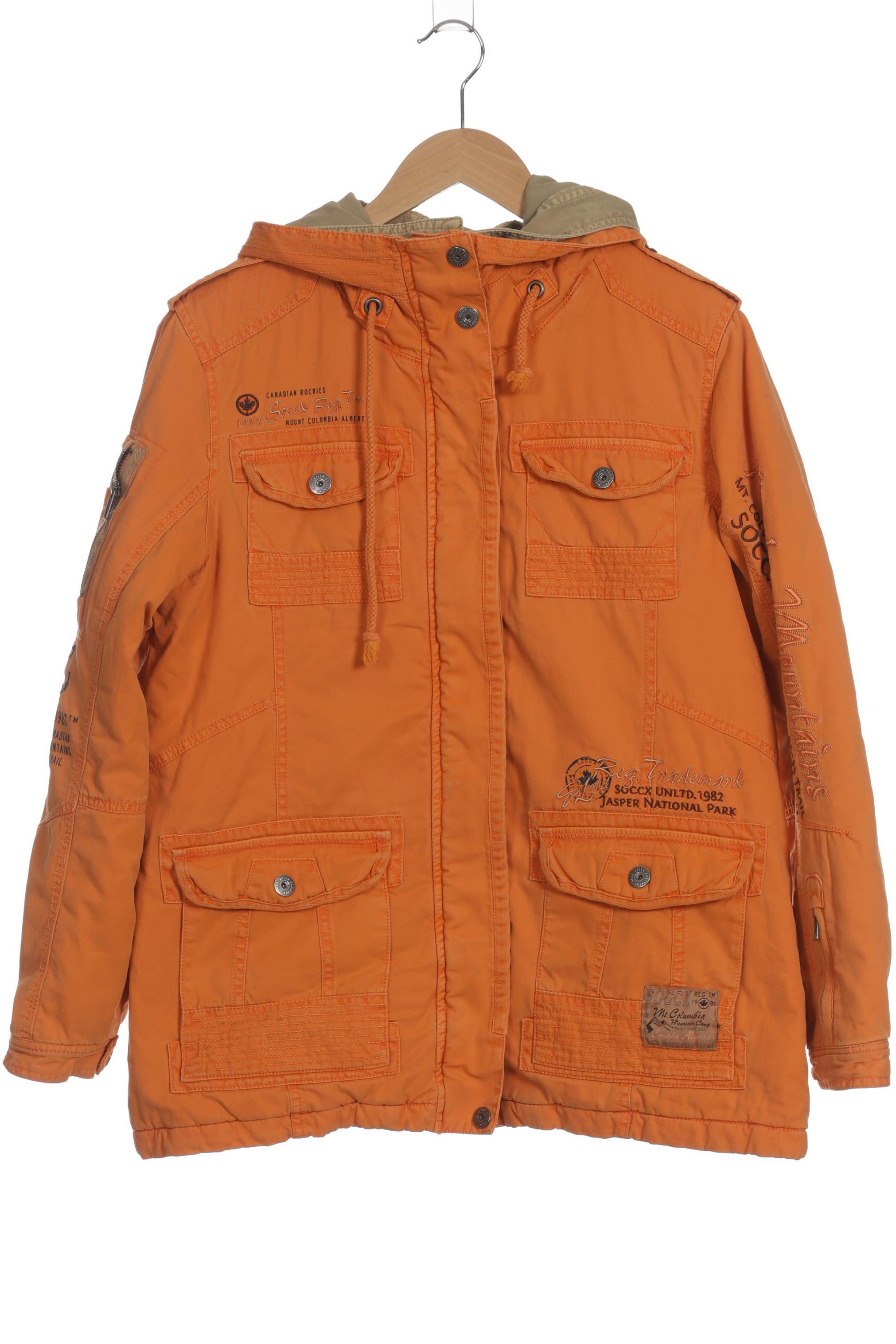 

Soccx Damen Jacke, orange, Gr.