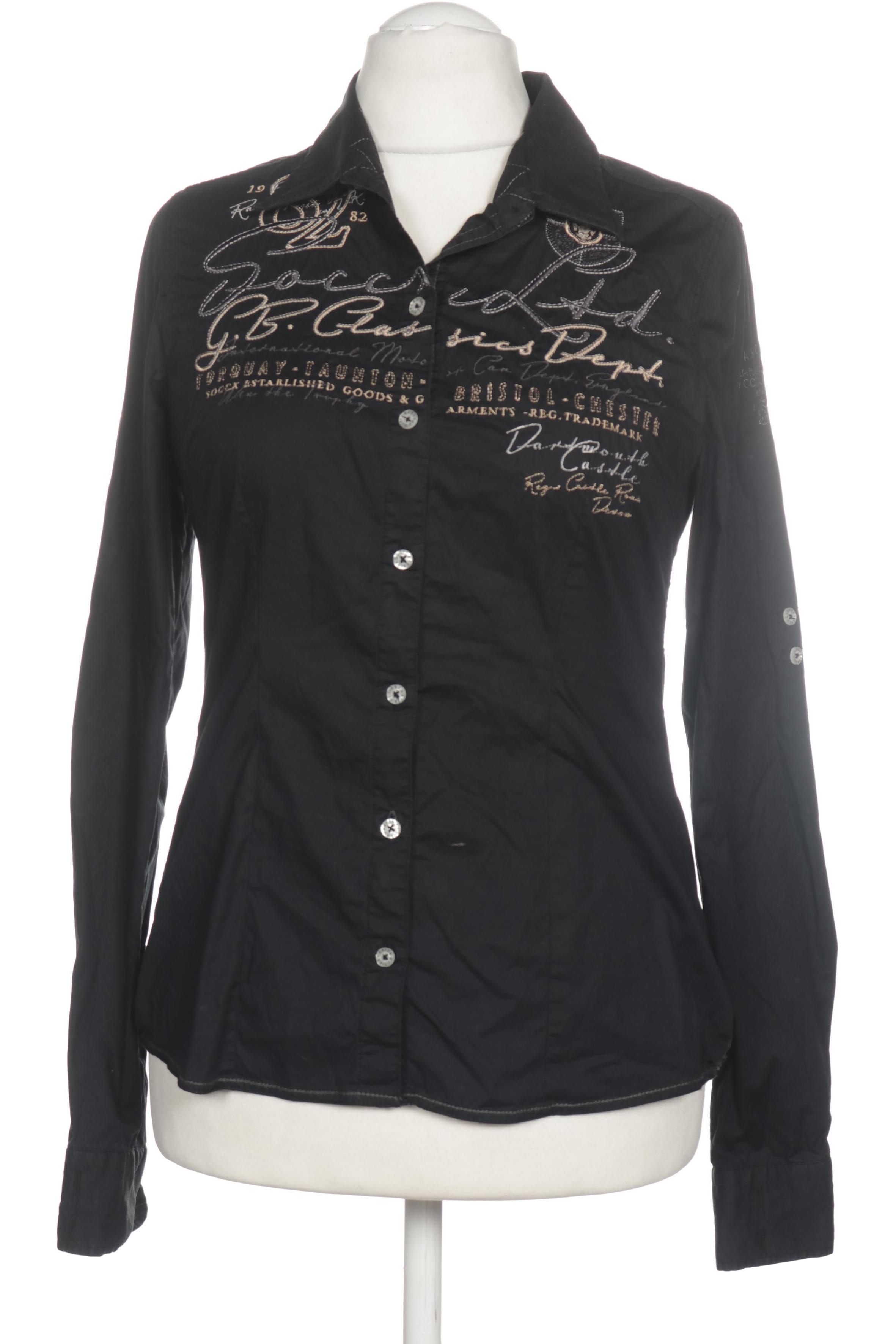 

Soccx Damen Bluse, schwarz, Gr.