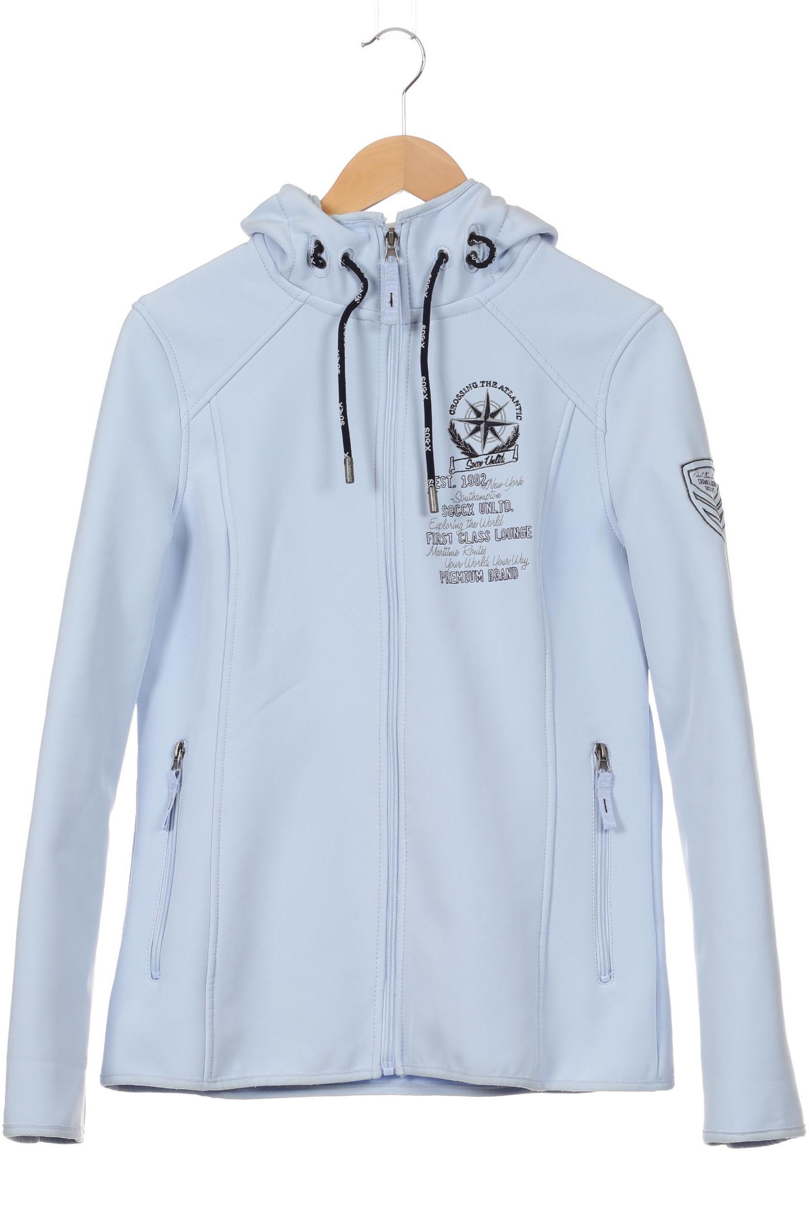 

Soccx Damen Jacke, blau, Gr.