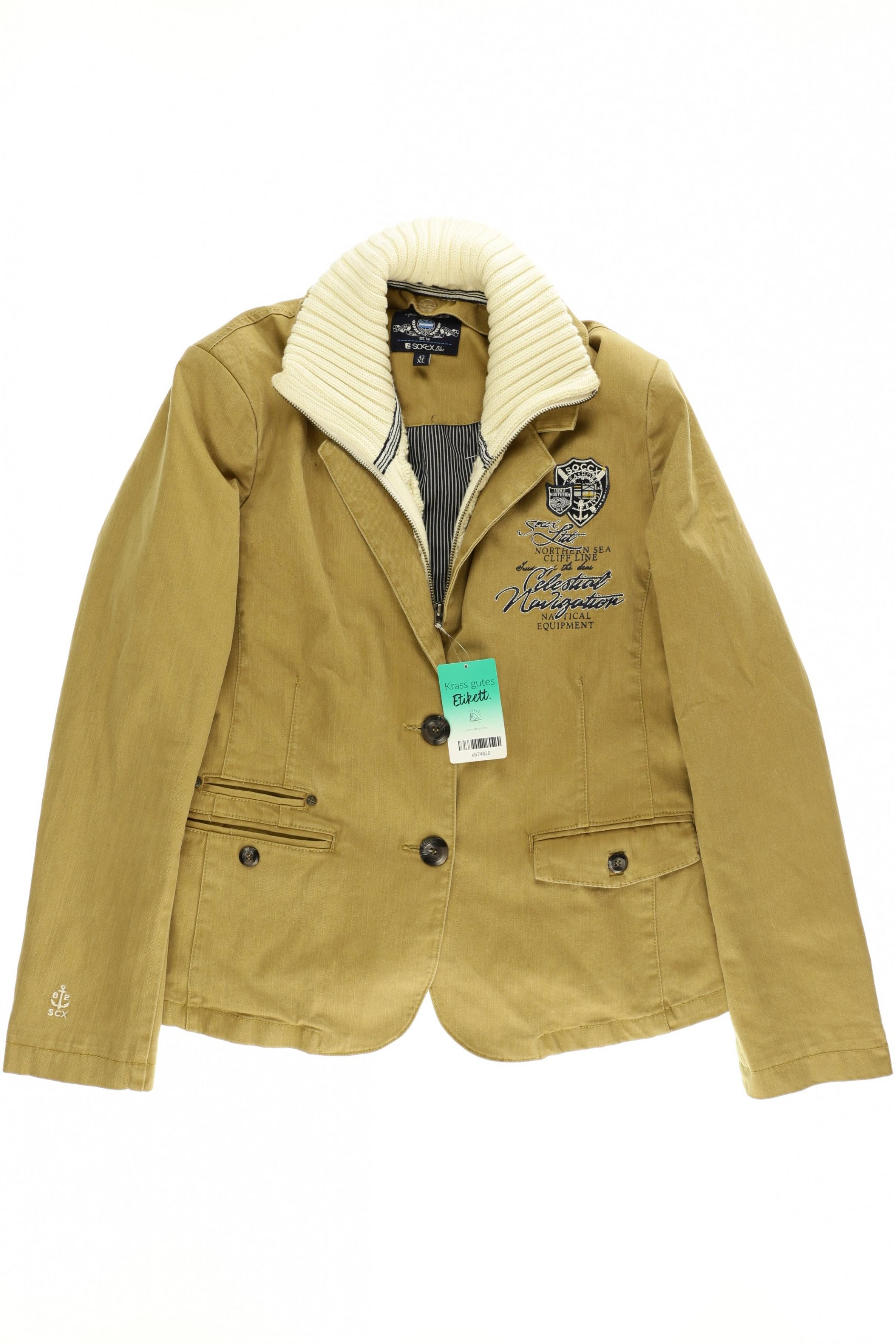 

Soccx Damen Jacke, beige, Gr.