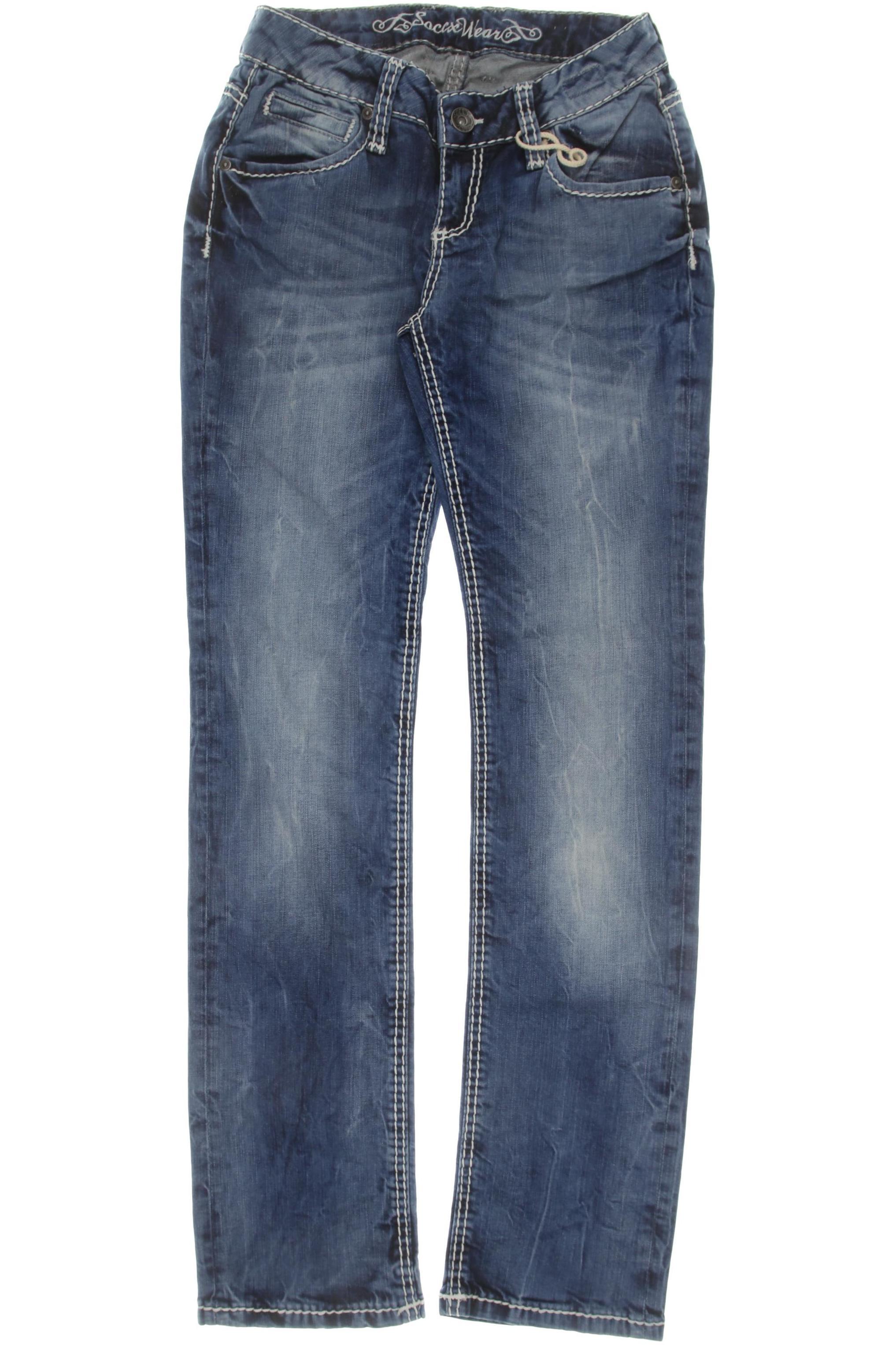 

Soccx Damen Jeans, blau, Gr. 28