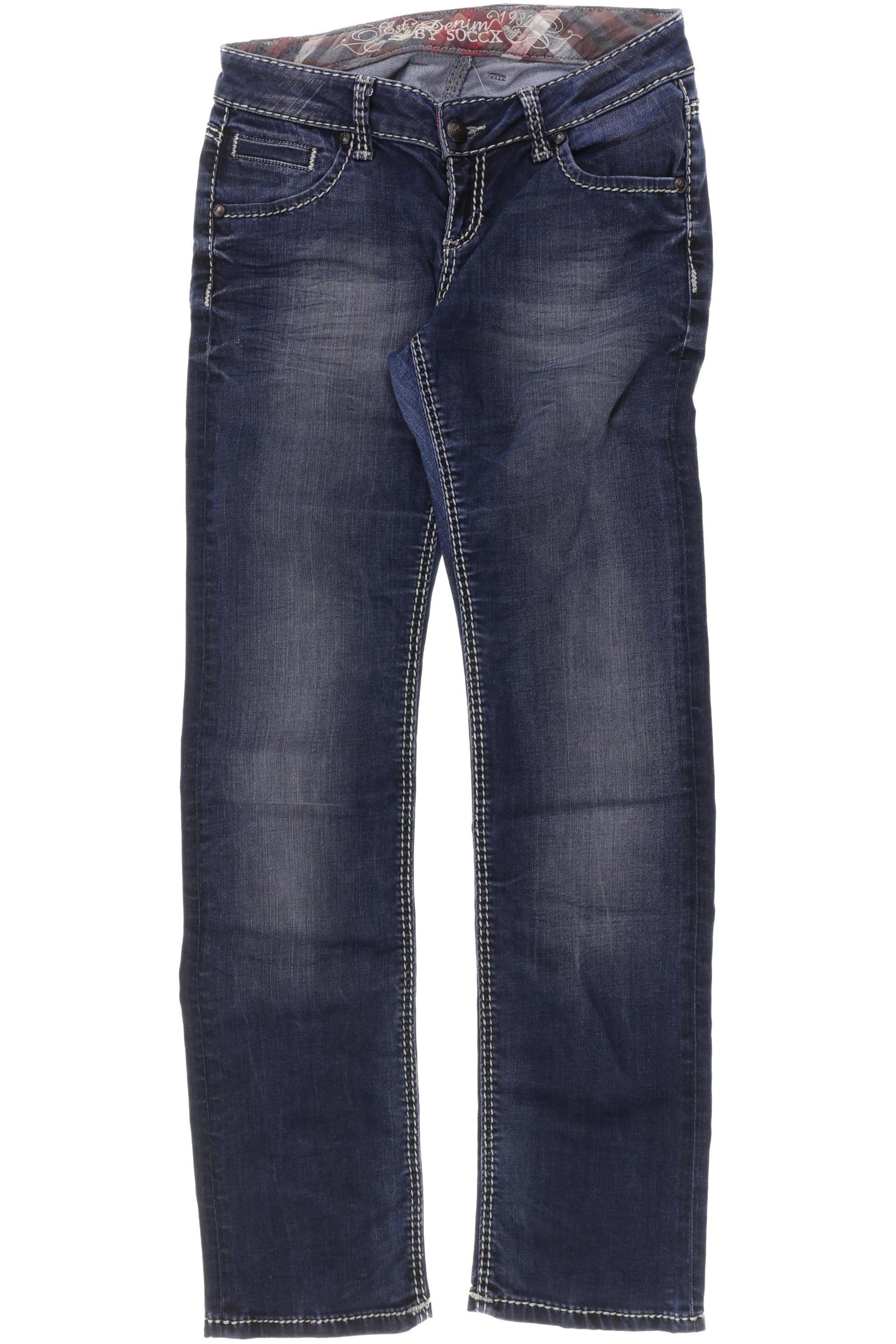 

Soccx Damen Jeans, blau, Gr. 30
