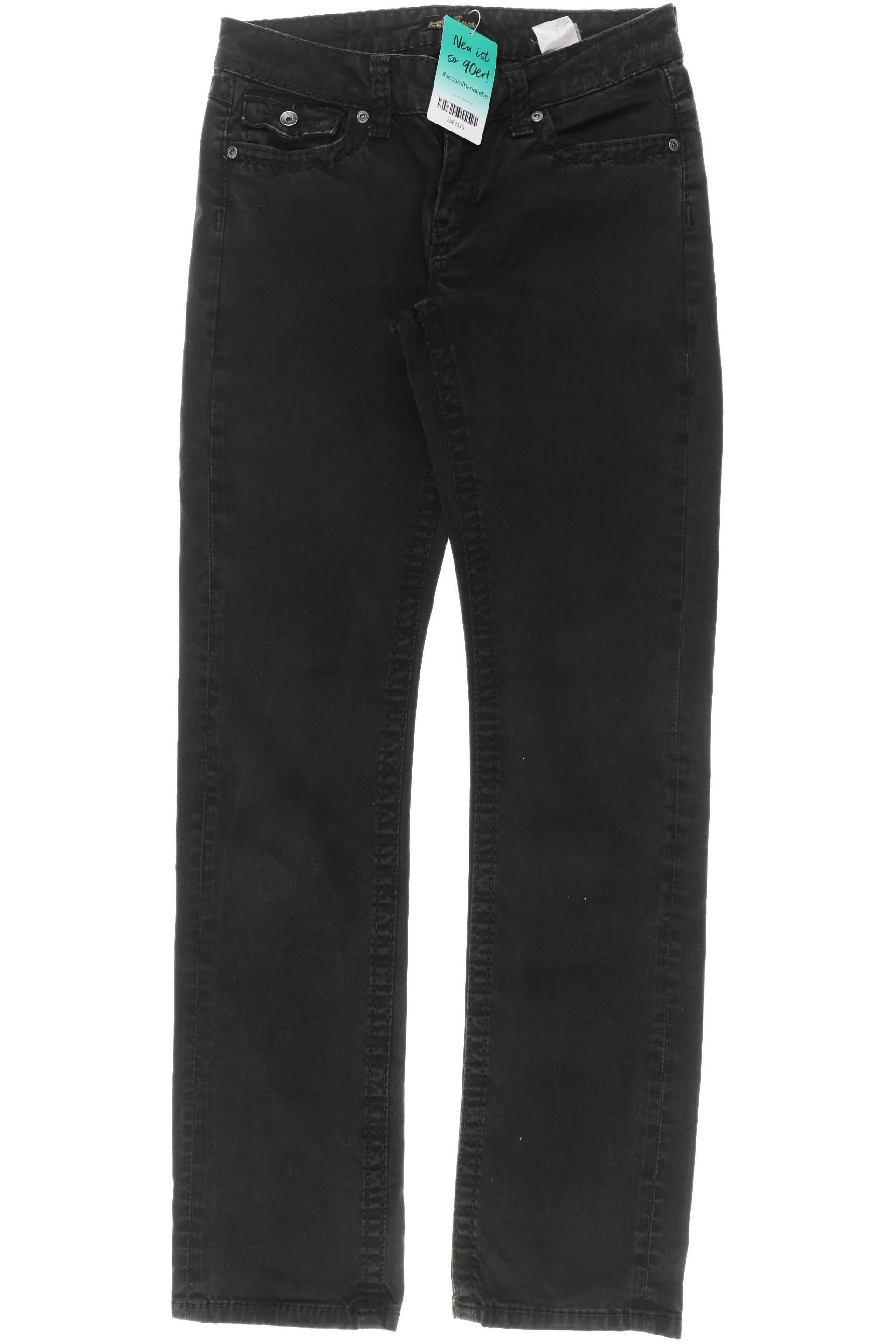 

Soccx Damen Jeans, schwarz, Gr. 27