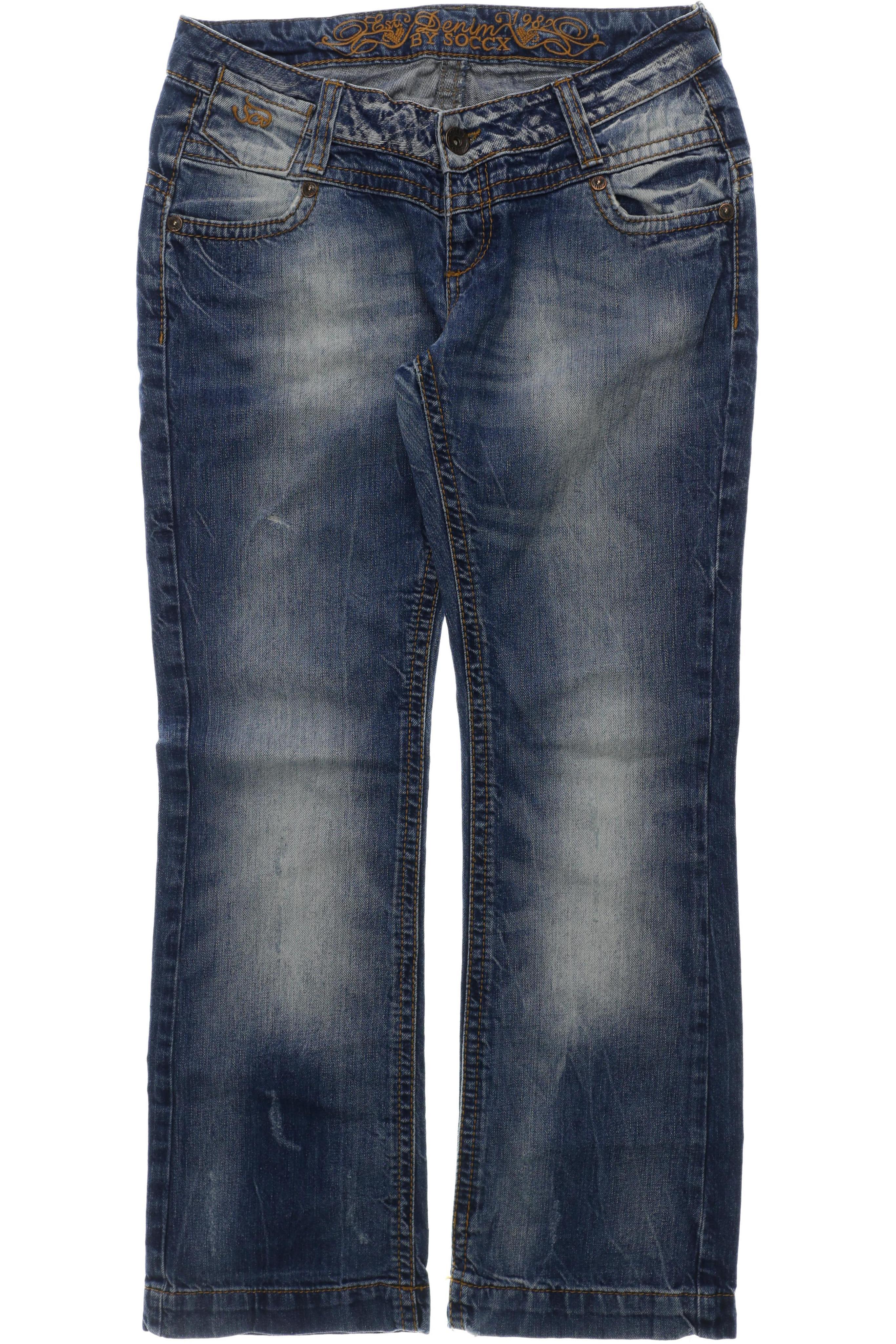 

Soccx Damen Jeans, blau, Gr. 29