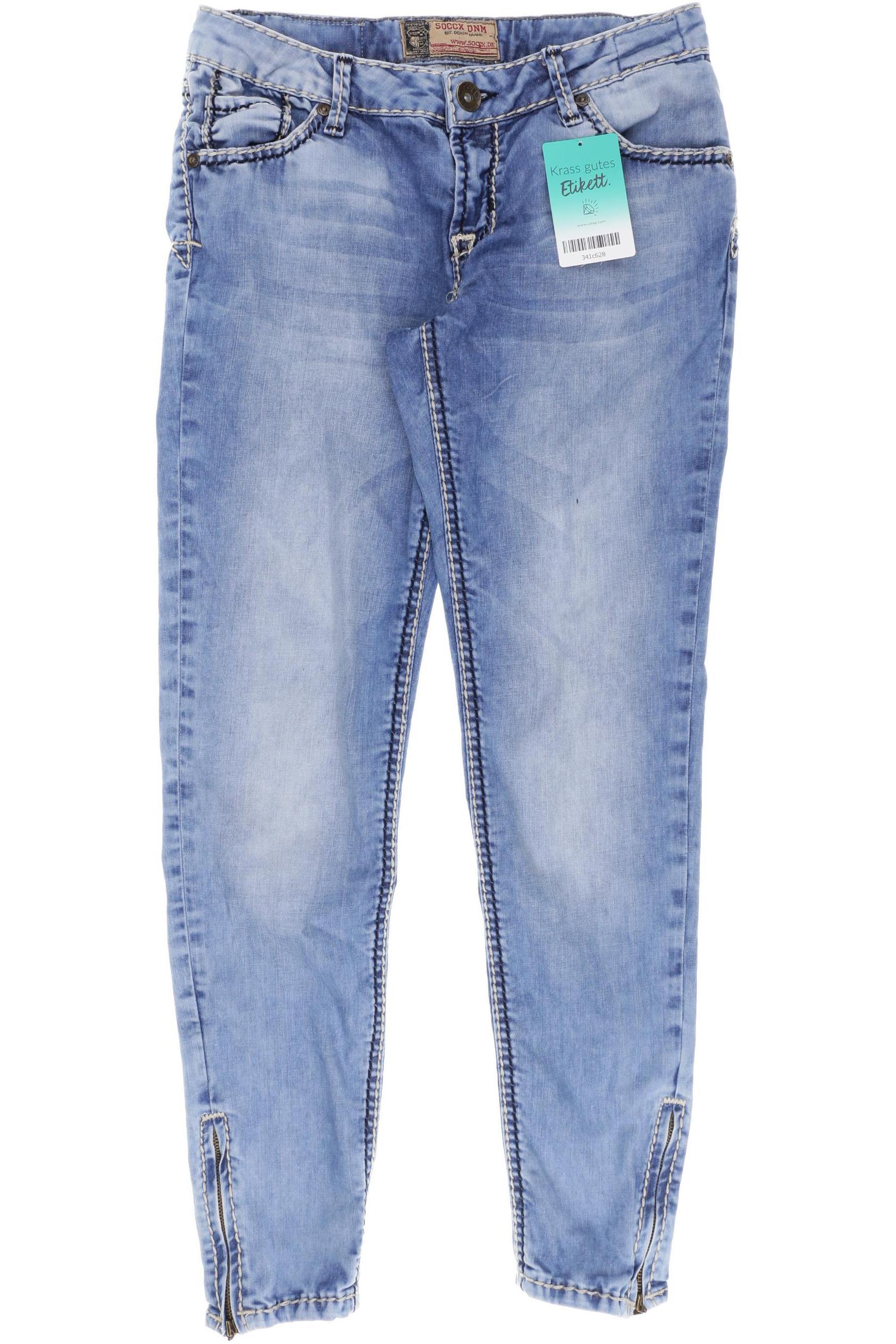 

Soccx Damen Jeans, blau, Gr. 27