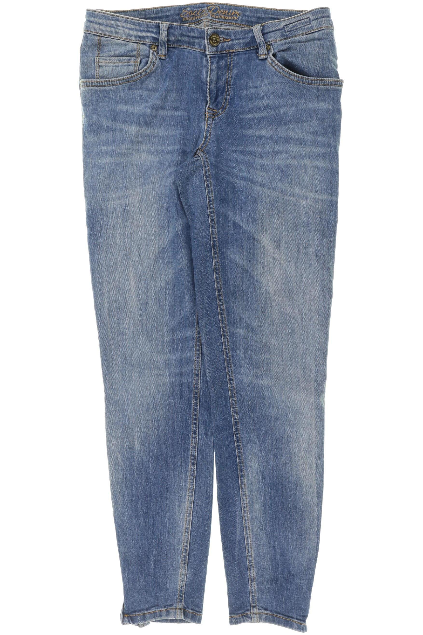 

Soccx Damen Jeans, blau, Gr. 29