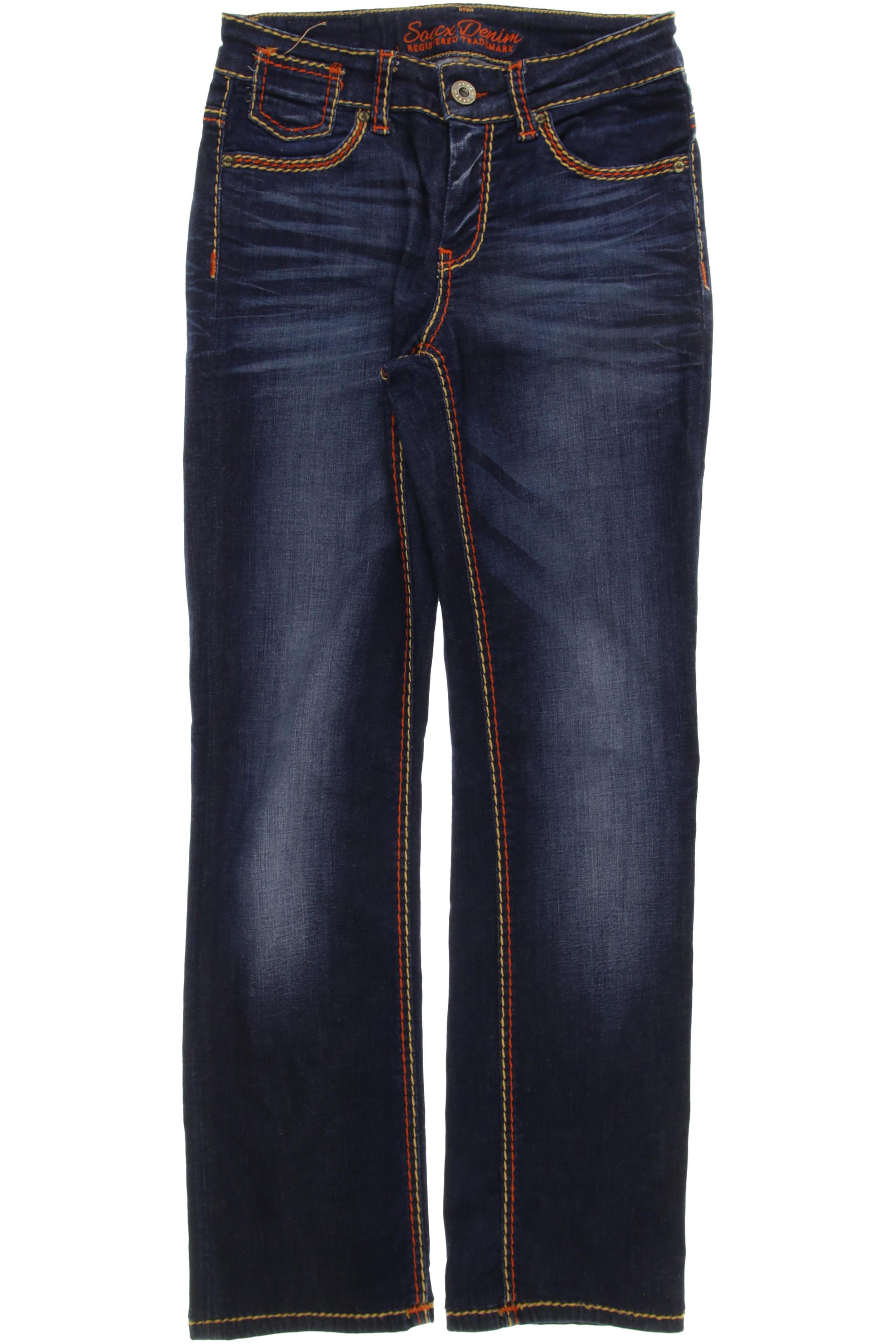 

Soccx Damen Jeans, blau, Gr. 26