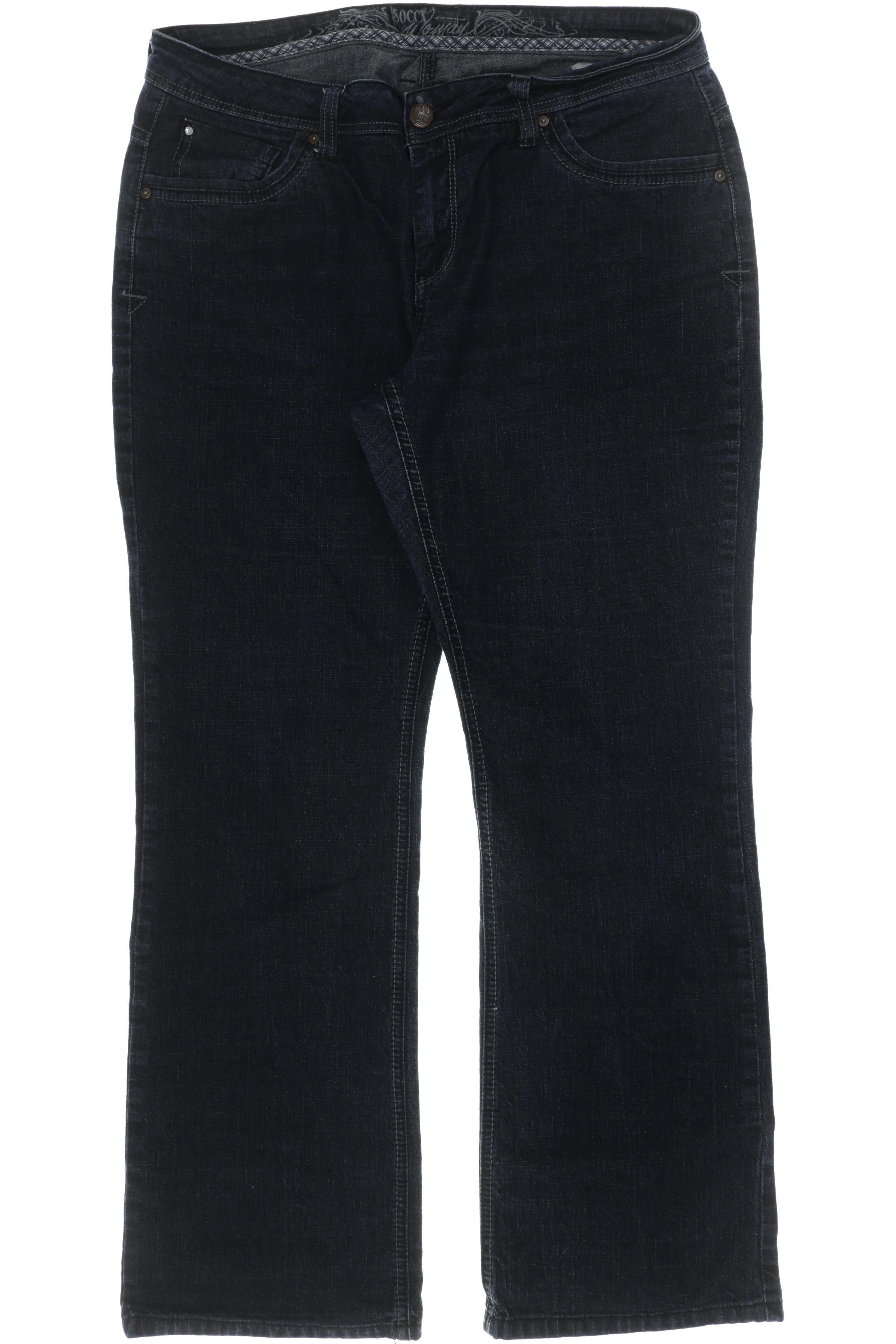 

Soccx Damen Jeans, blau, Gr. 46