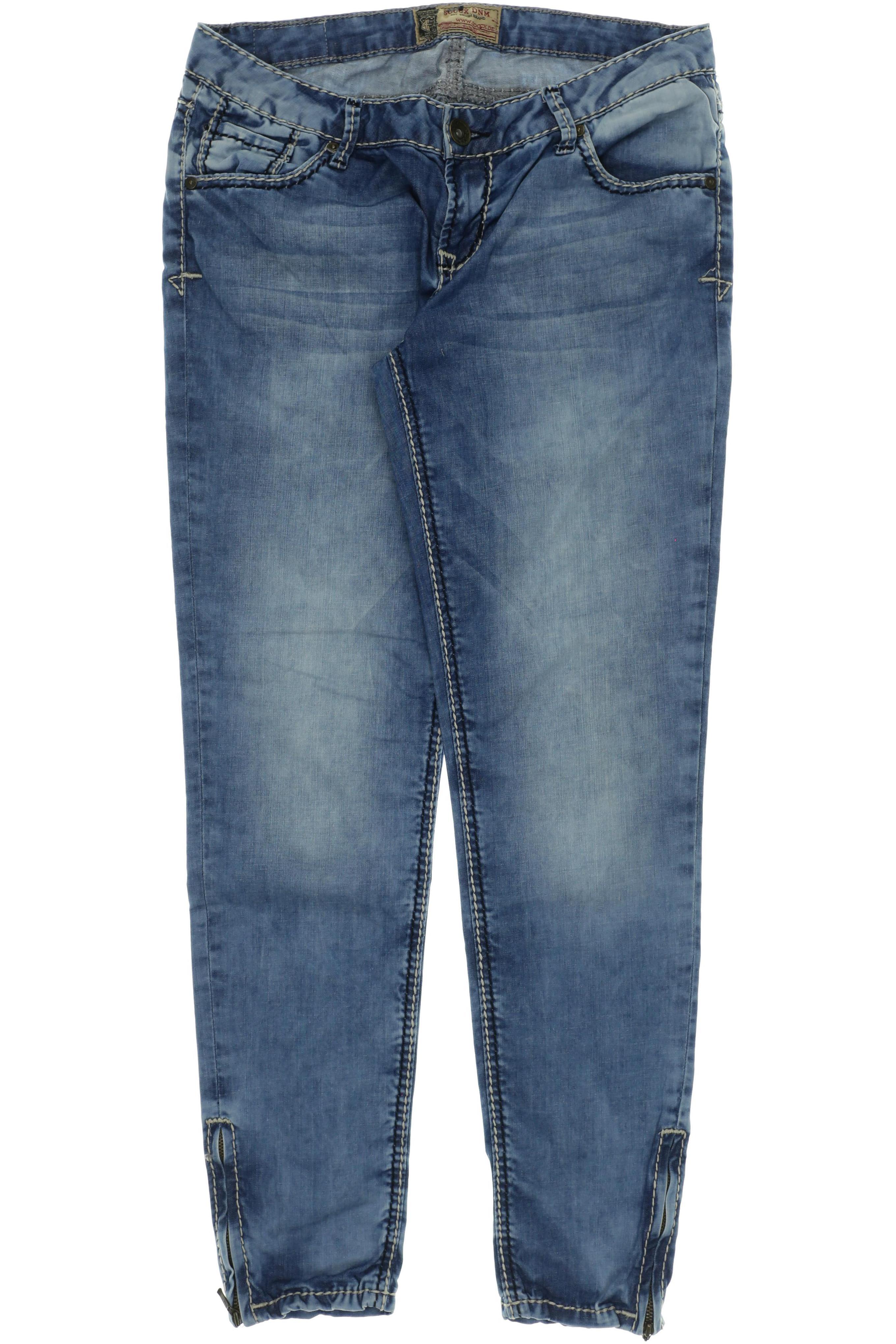 

Soccx Damen Jeans, blau, Gr. 30