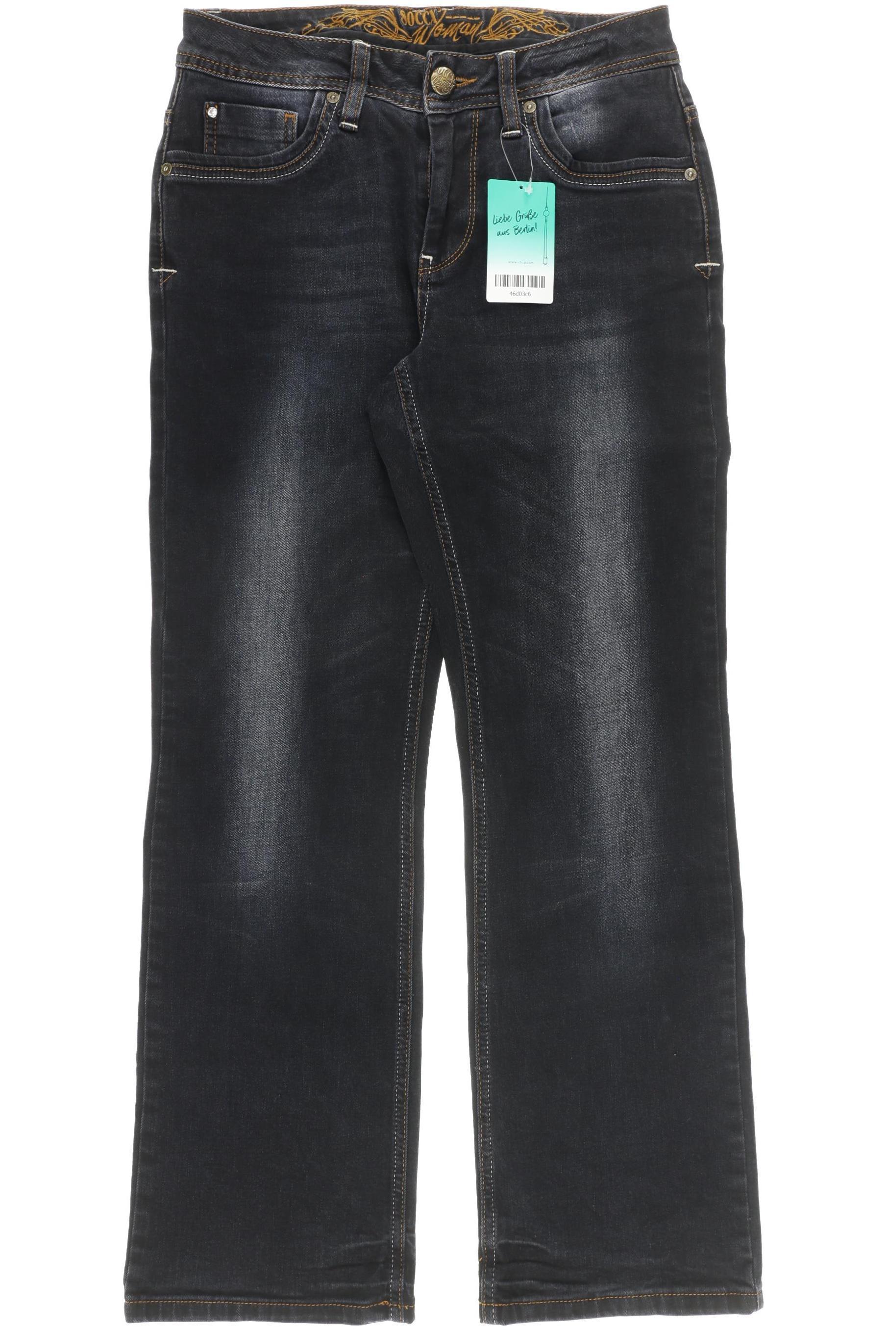 

Soccx Damen Jeans, blau, Gr. 38