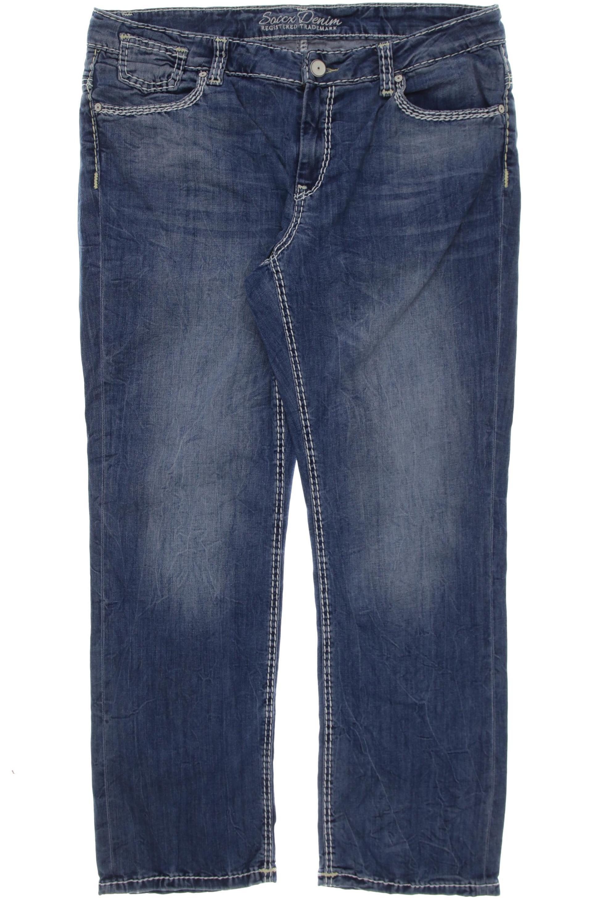 

Soccx Damen Jeans, blau, Gr. 34