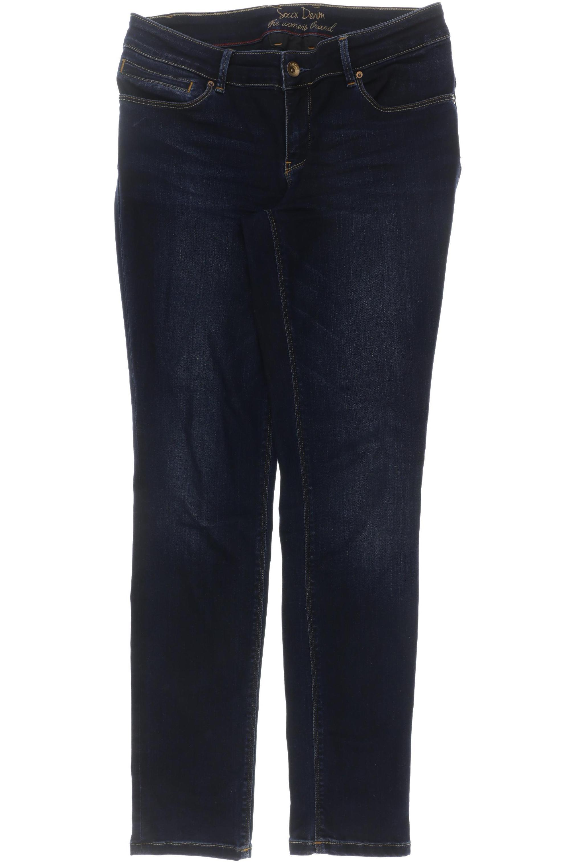 

Soccx Damen Jeans, blau, Gr. 32