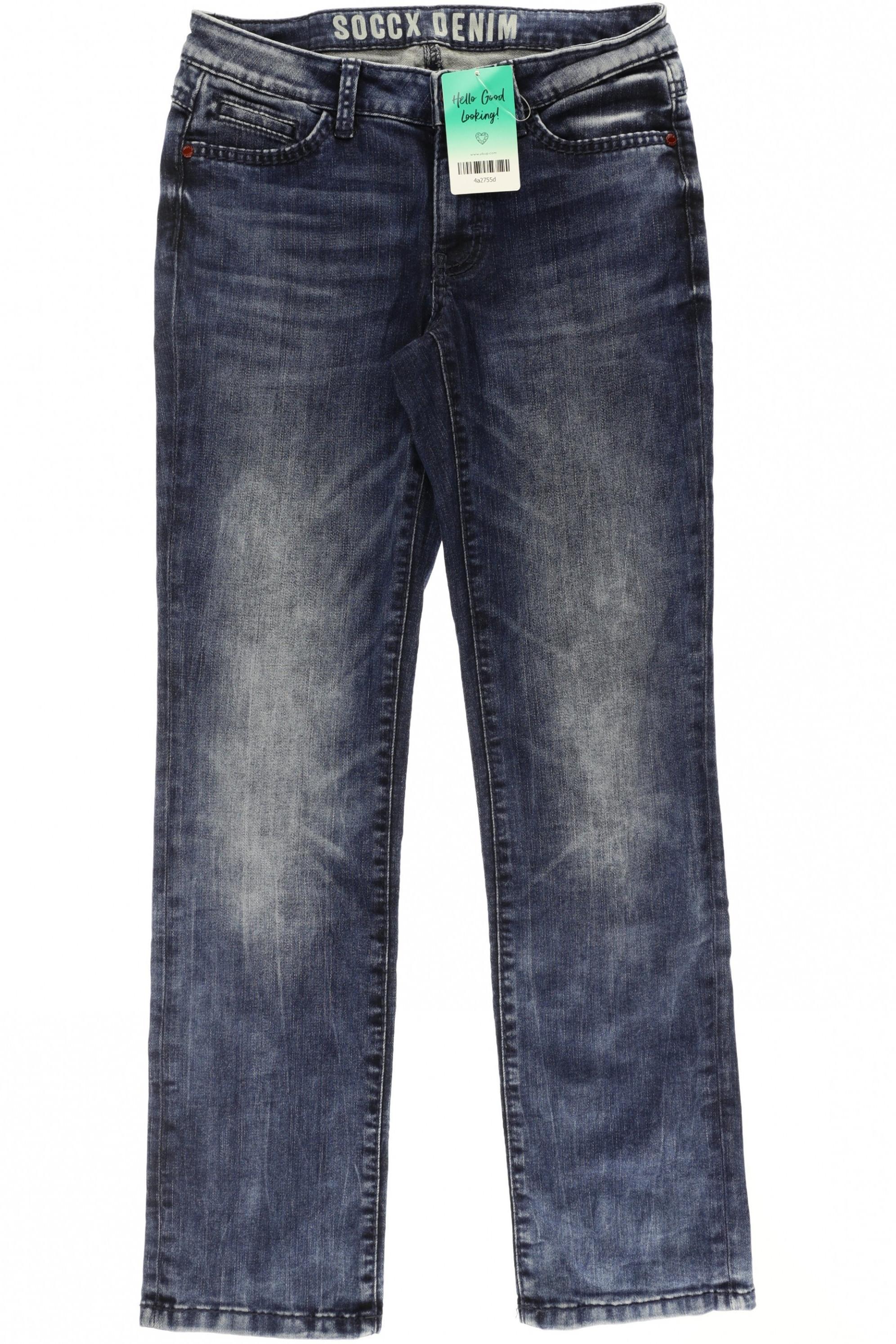 

Soccx Damen Jeans, blau, Gr. 27