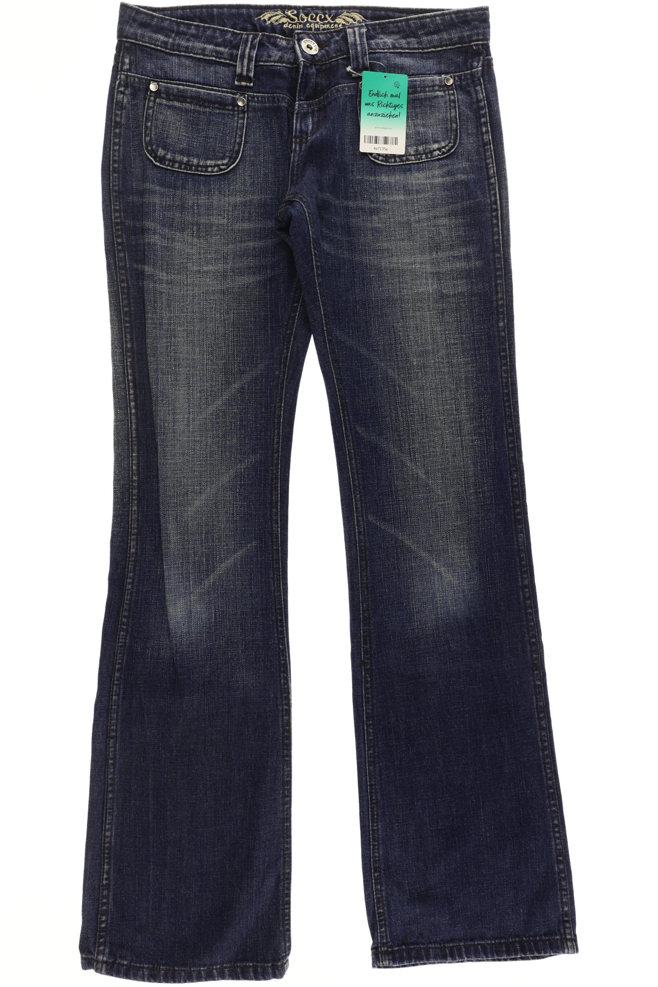 

Soccx Damen Jeans, blau, Gr. 29