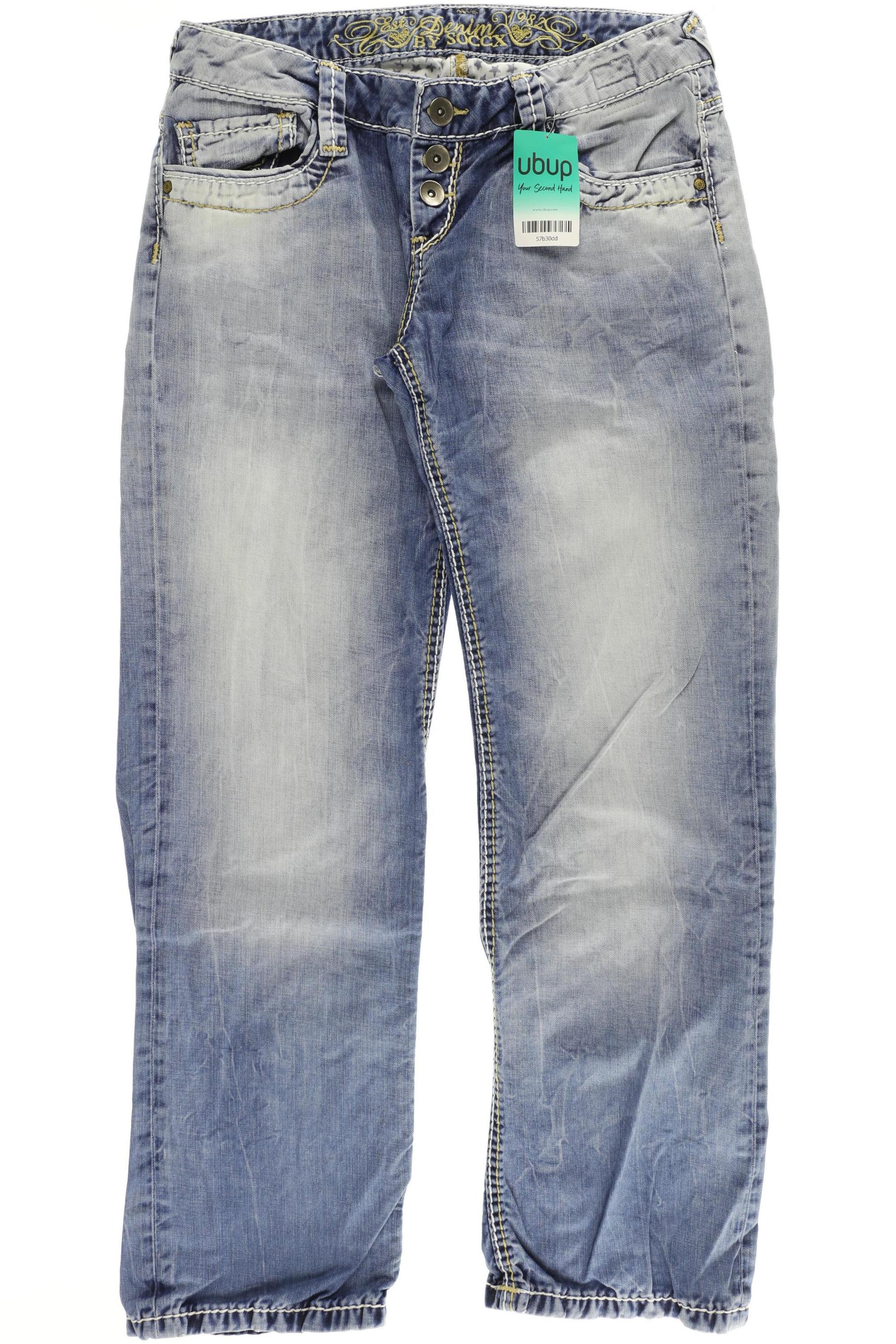 

Soccx Damen Jeans, blau, Gr. 31