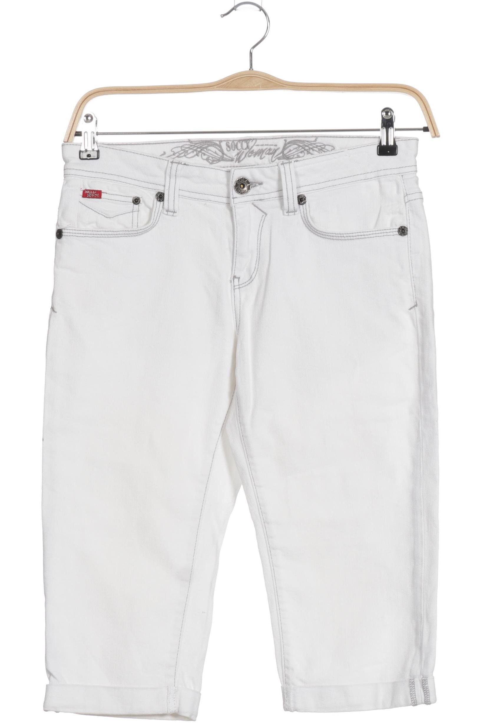 

Soccx Damen Jeans, weiß, Gr. 40